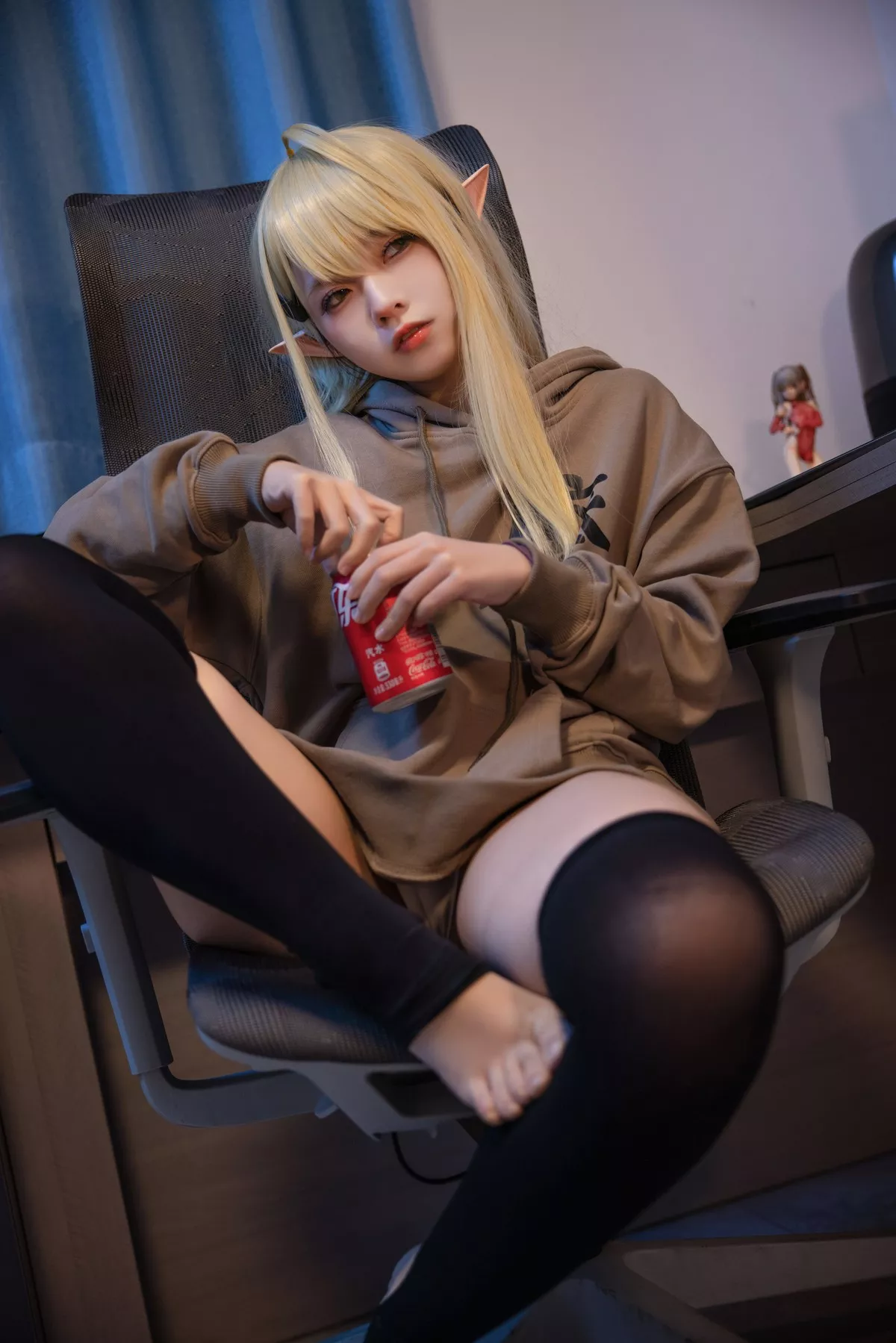 佳人Cosplay 撩人私拍 G44不会受伤 水兰儿宅T