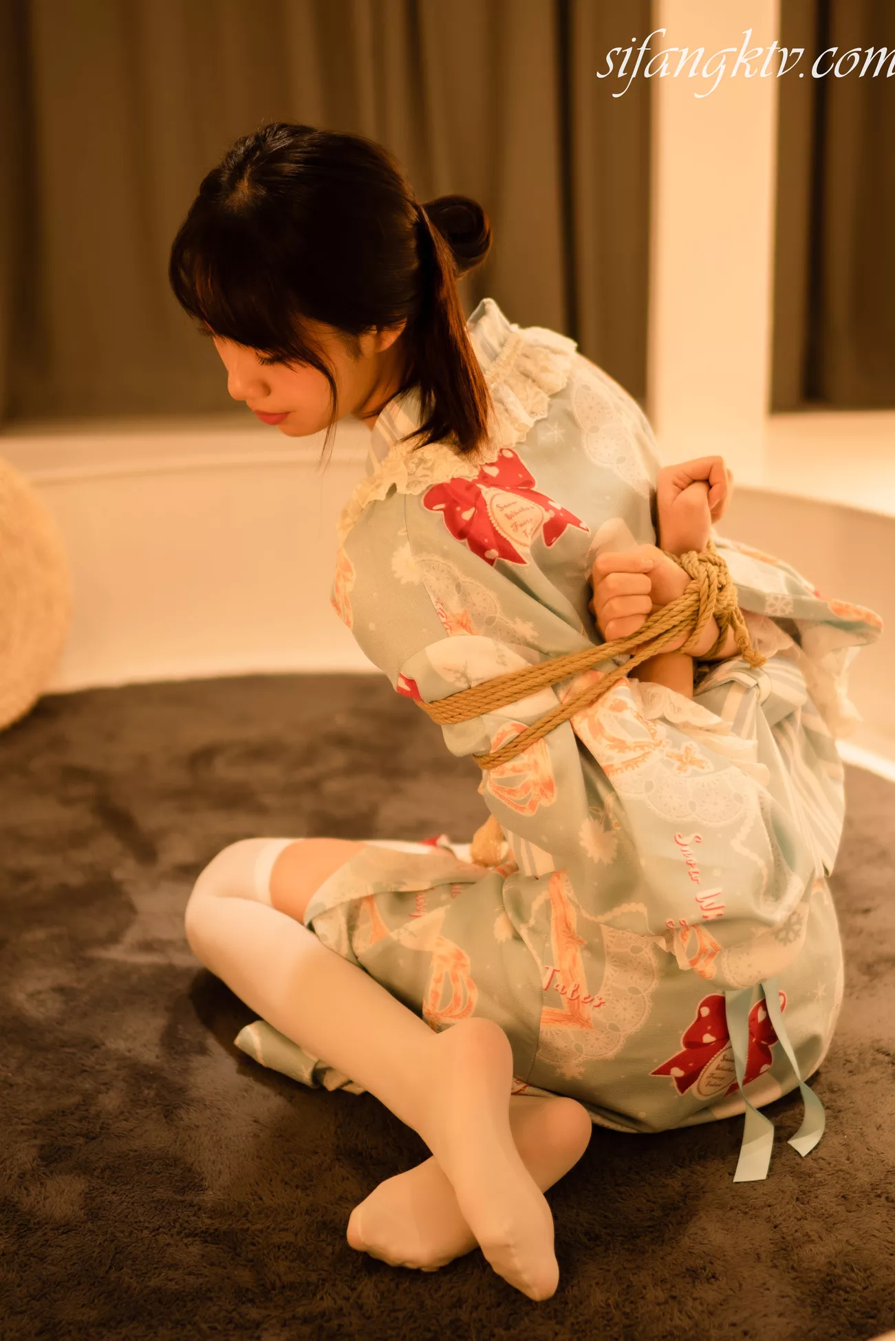 超清相片套图 murmure酱《和服绑缚》
