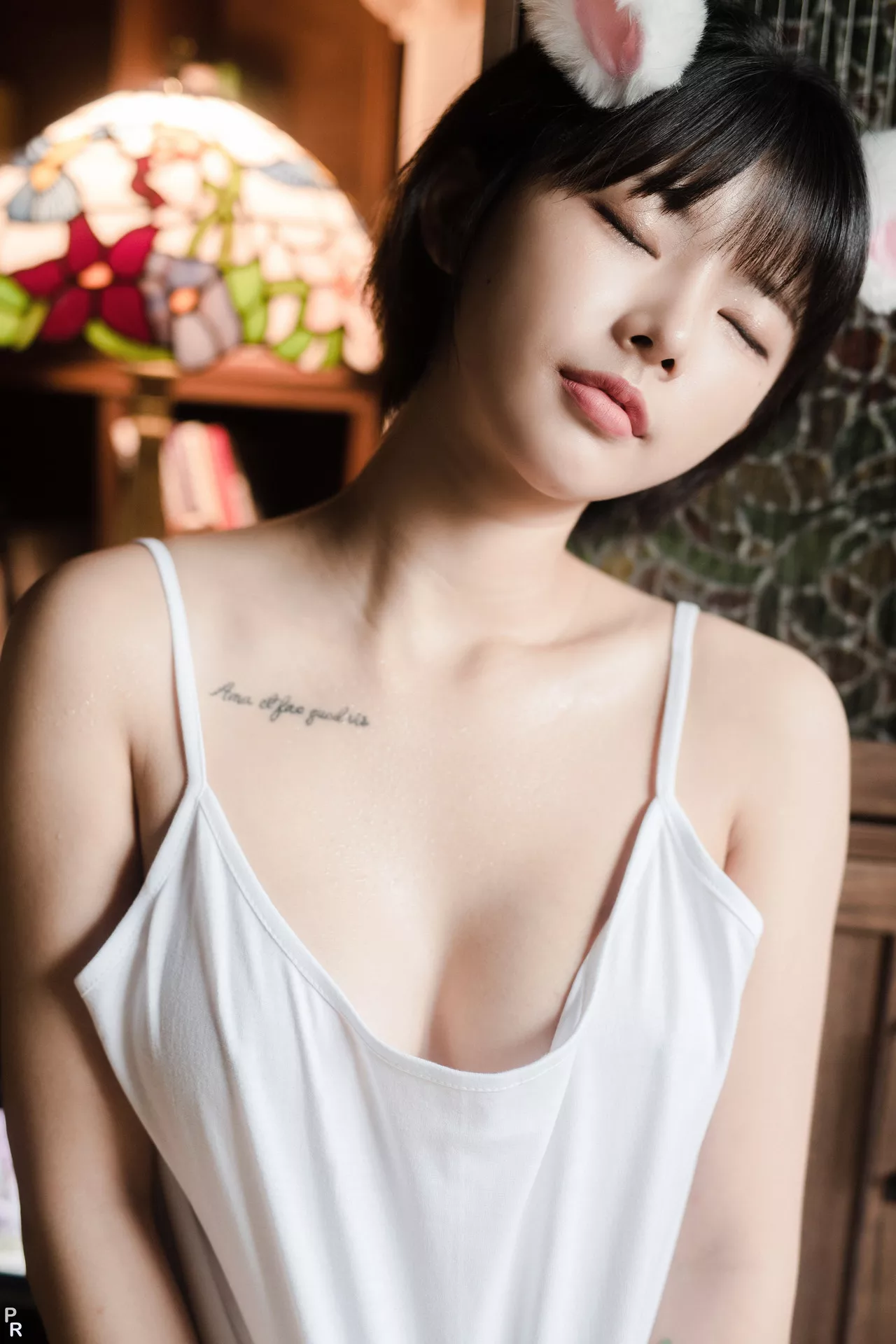 U.Hwa【PINK 粉少女】 高丽艳模艺术图My Cat 全集修正