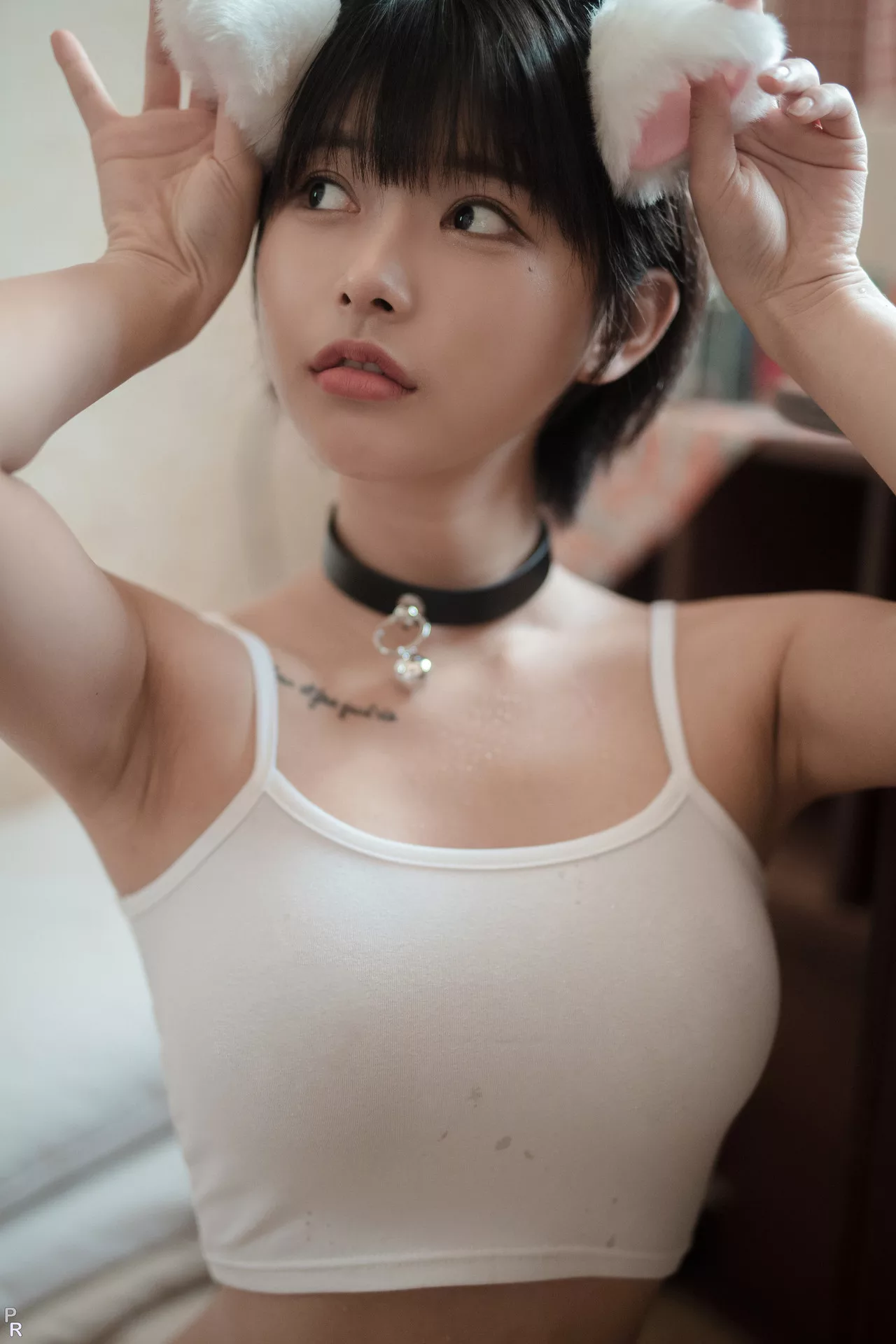 U.Hwa【PINK 粉少女】 高丽艳模艺术图My Cat 全集修正
