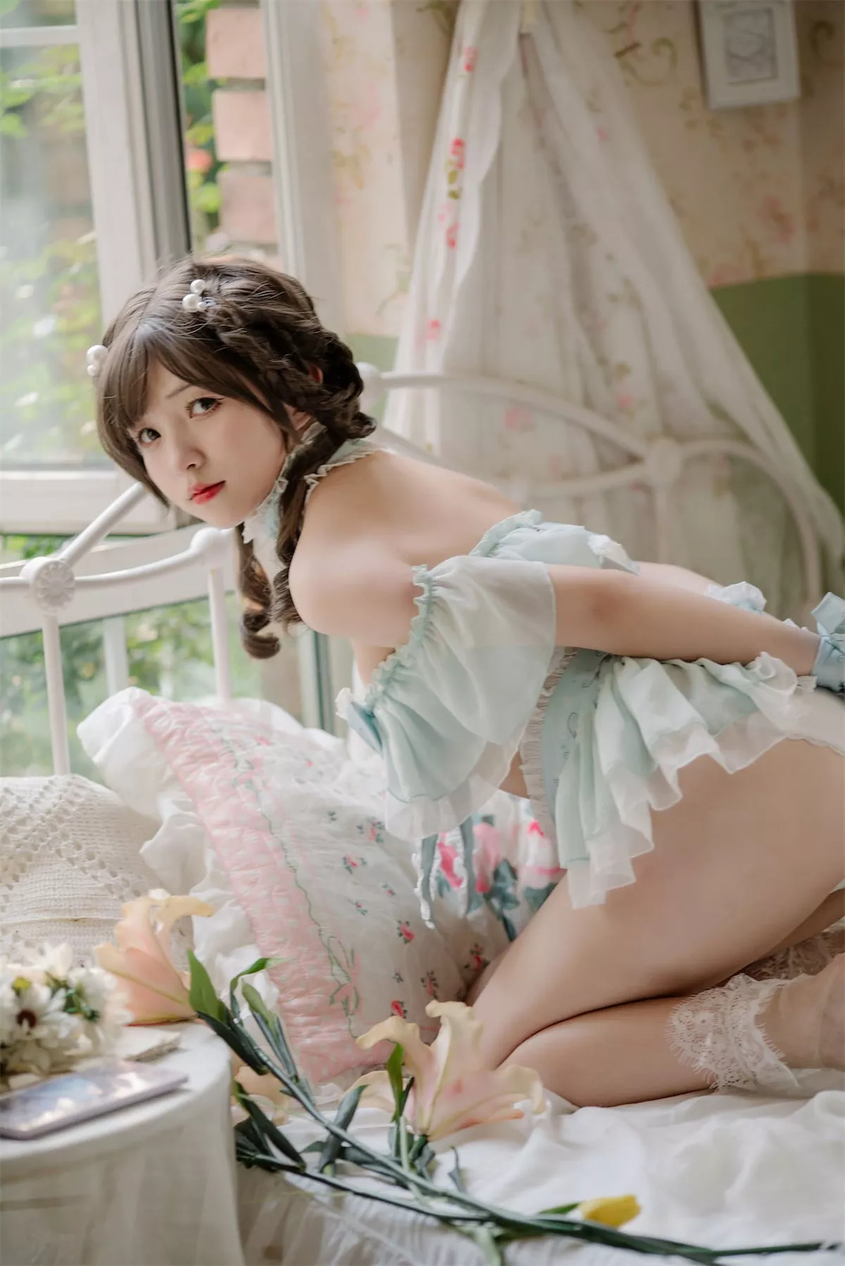 丽人Cosplay 性感私拍 花玲 豌豆公主仆