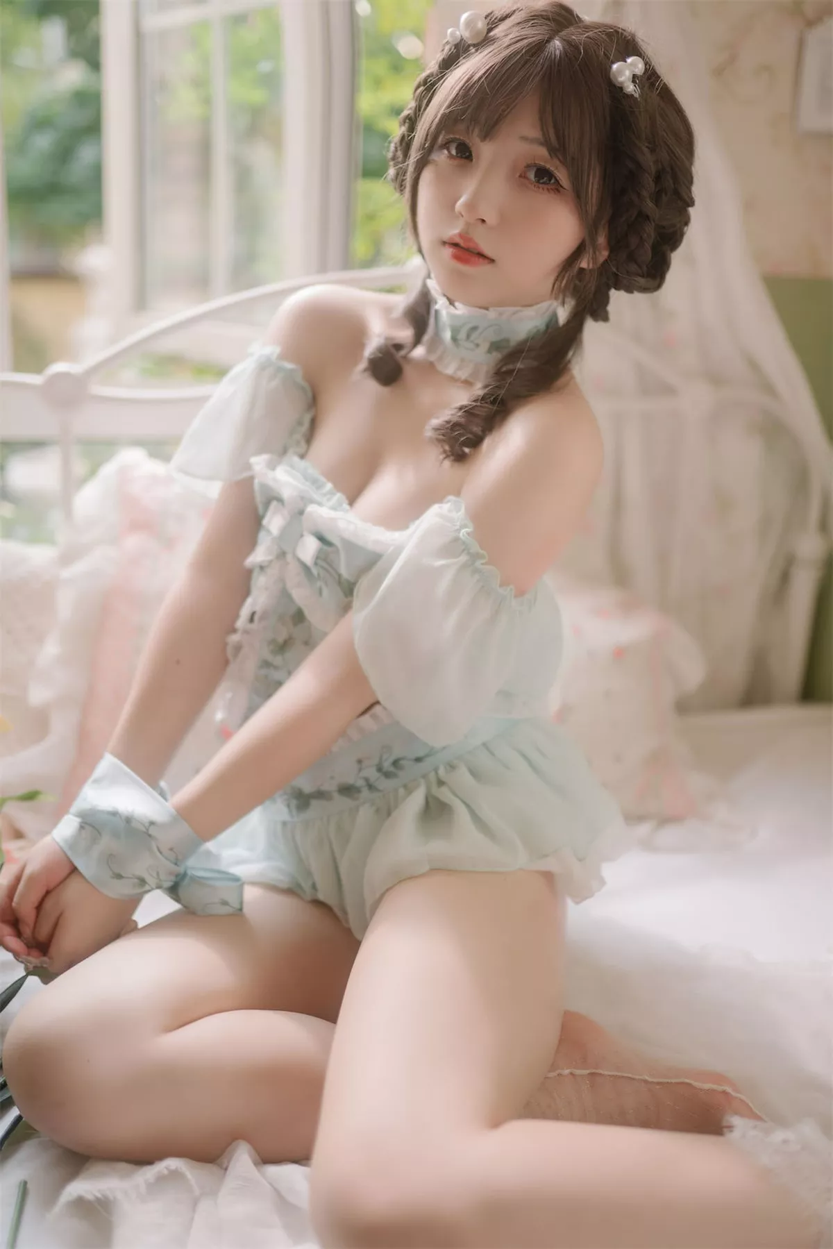 丽人Cosplay 性感私拍 花玲 豌豆公主仆