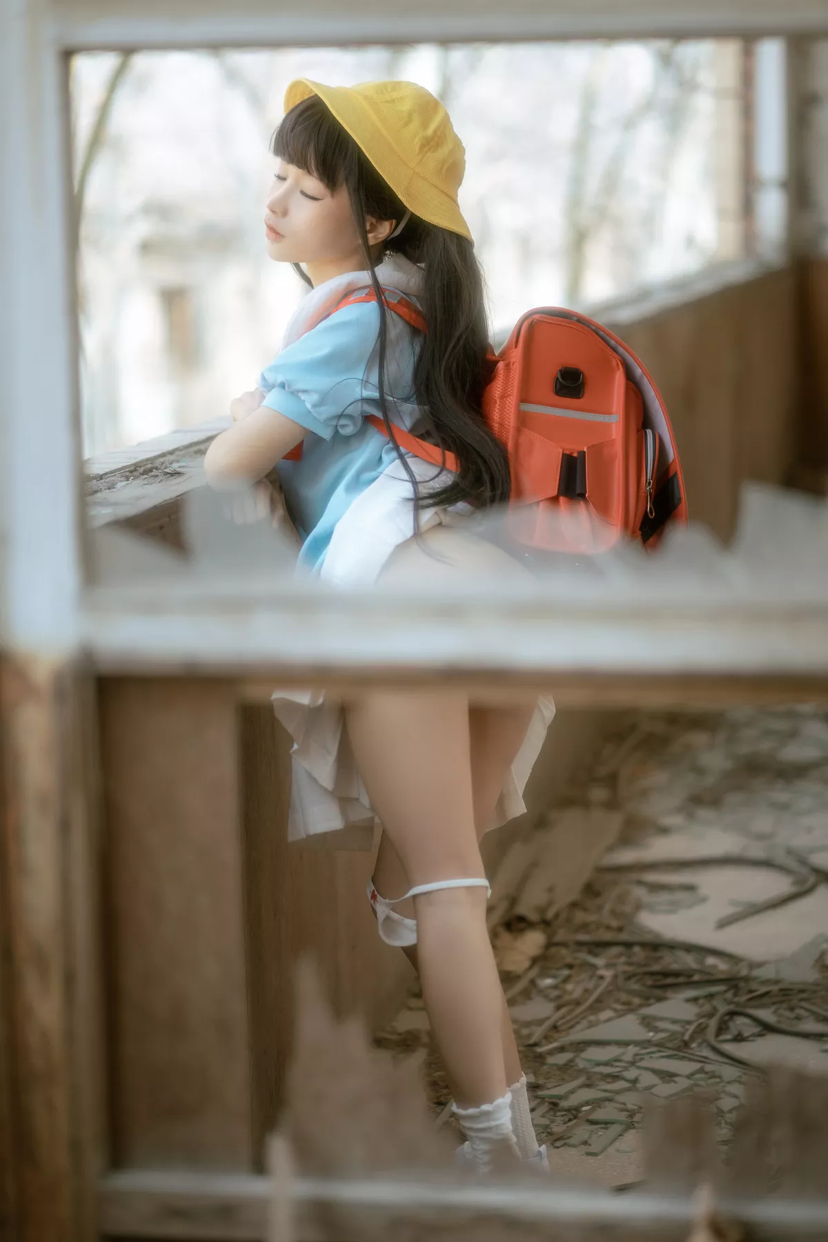 尤物Cosplay 蠢沫沫 Chunmomo 小黄帽 绅士 版 全集修正
