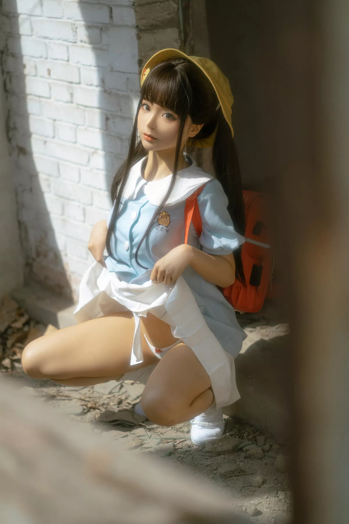 尤物Cosplay 蠢沫沫 Chunmomo 小黄帽 绅士 版 全集修正