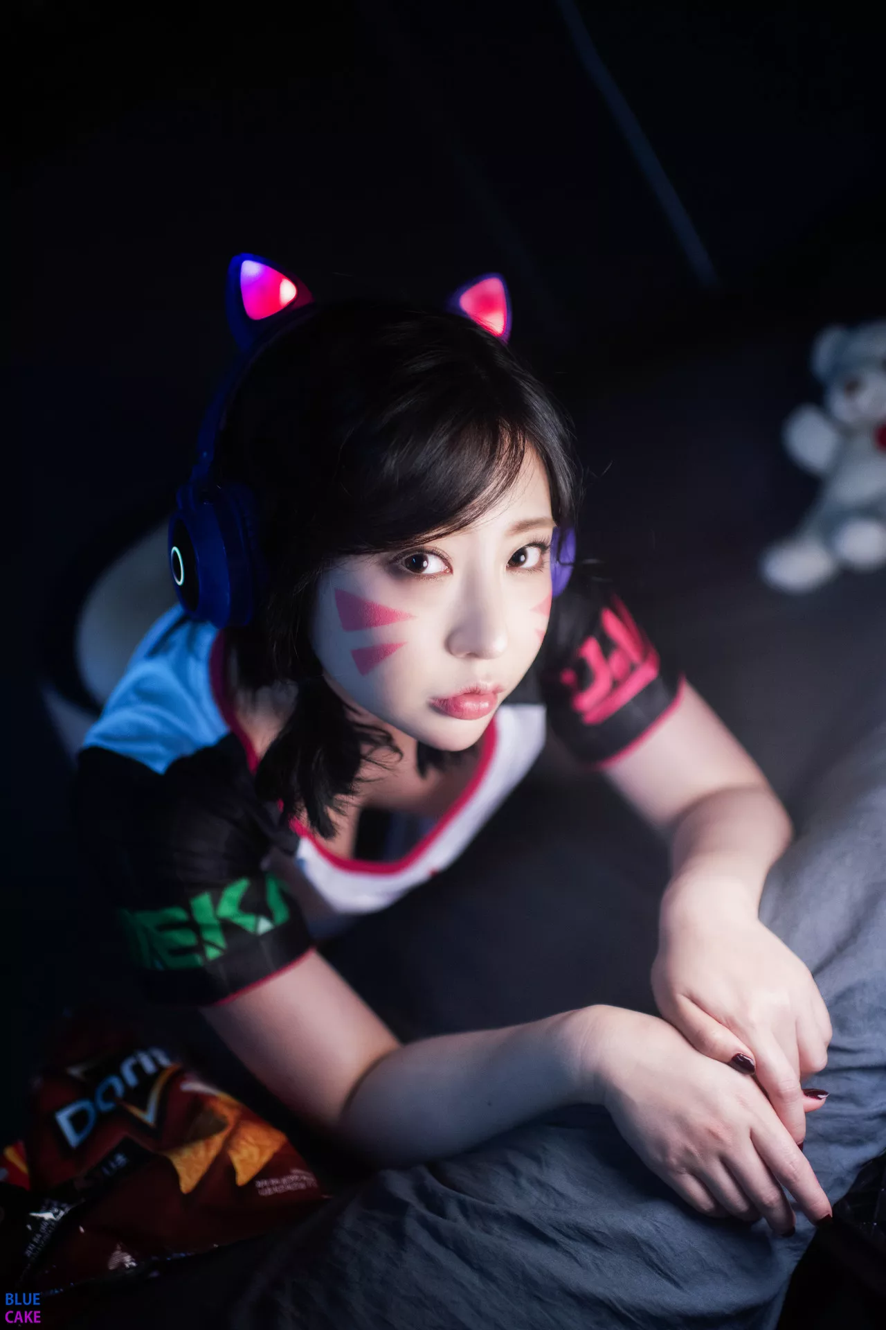 Luci【【BLUECAKE 蓝色蛋糕】 高丽靓模高清摄影相片  高丽仙女摄影 Hello I am D.Va Kim(80P)