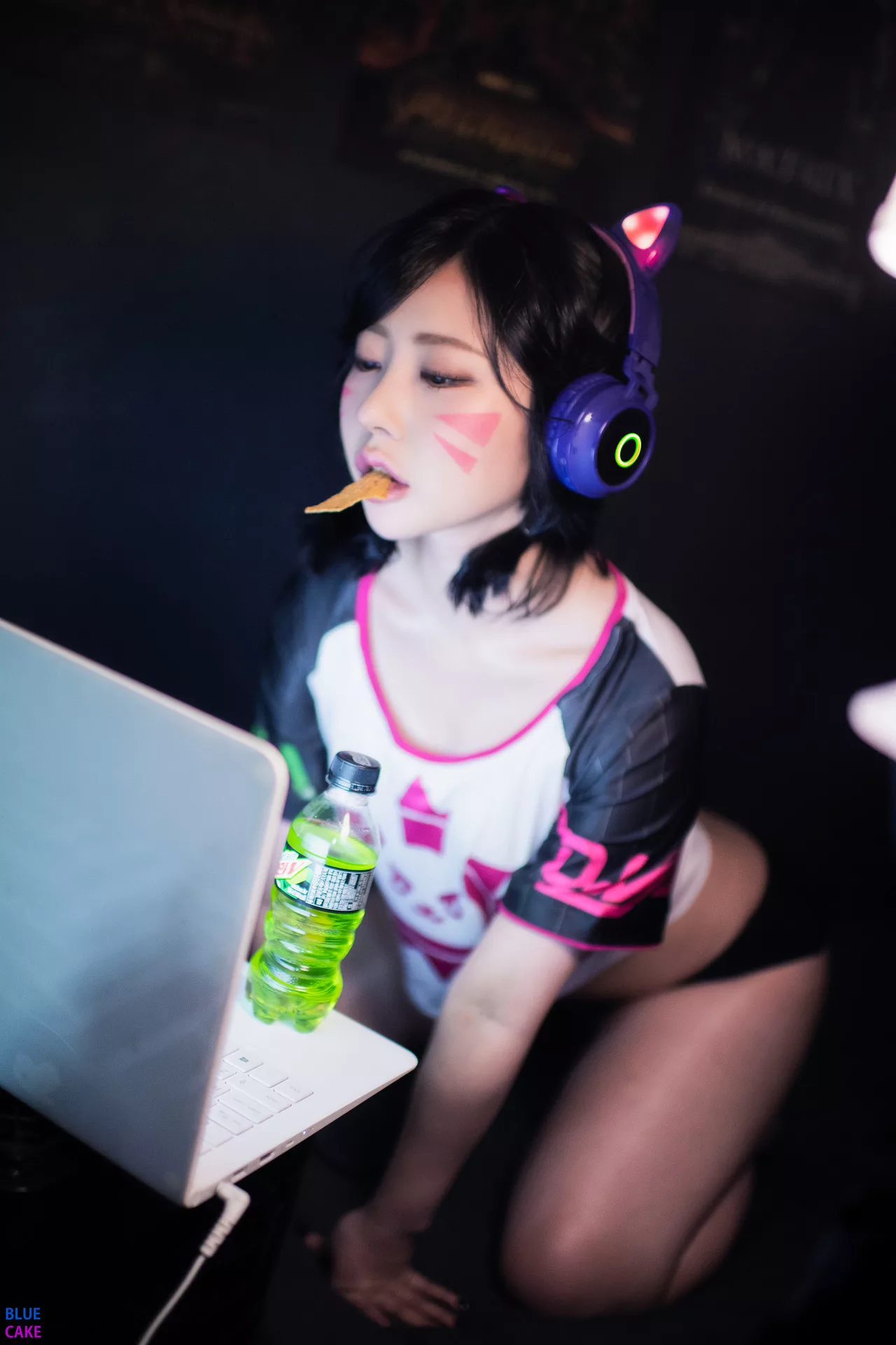 Luci【【BLUECAKE 蓝色蛋糕】 高丽靓模高清摄影相片  高丽仙女摄影 Hello I am D.Va Kim(80P)