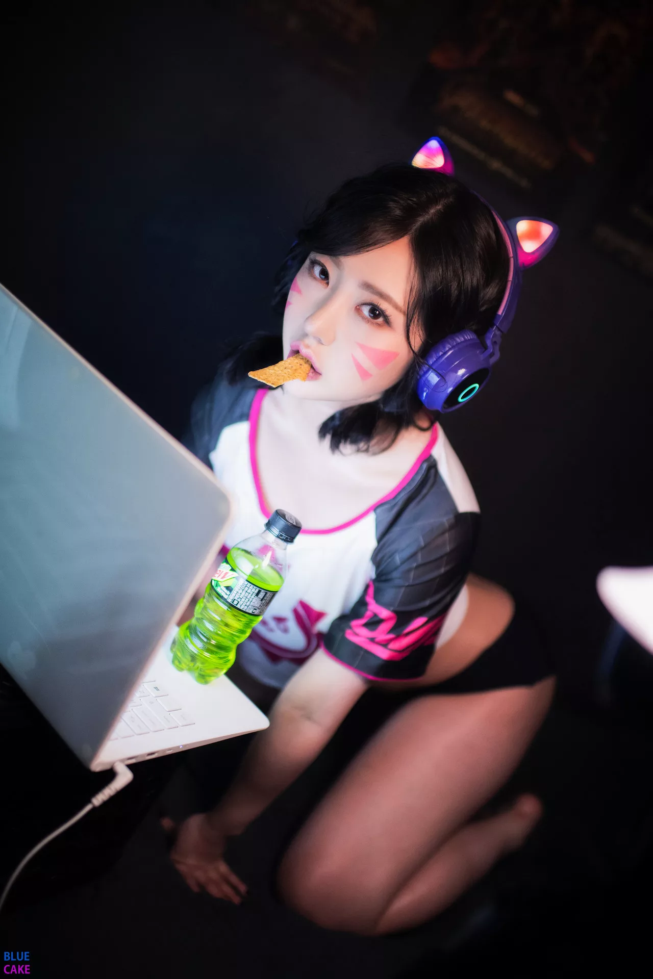 Luci【【BLUECAKE 蓝色蛋糕】 高丽靓模高清摄影相片  高丽仙女摄影 Hello I am D.Va Kim(80P)