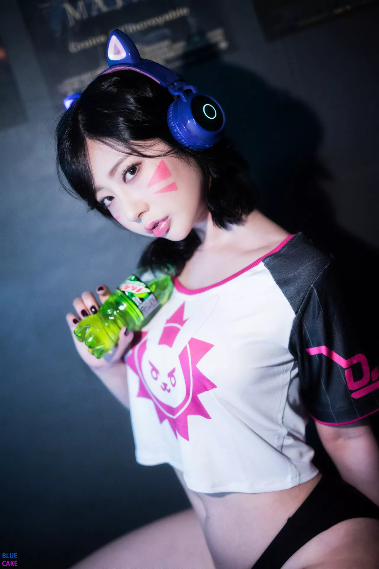 Luci【【BLUECAKE 蓝色蛋糕】 高丽靓模高清摄影相片  高丽仙女摄影 Hello I am D.Va Kim(80P)