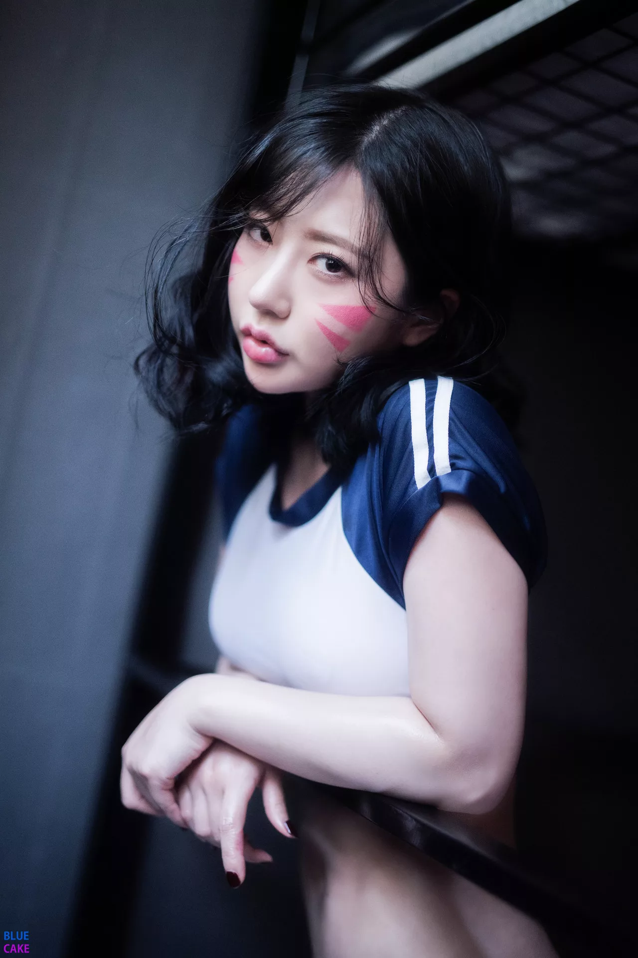 Luci【【BLUECAKE 蓝色蛋糕】 高丽靓模高清摄影相片  高丽仙女摄影 Hello I am D.Va Kim(80P)