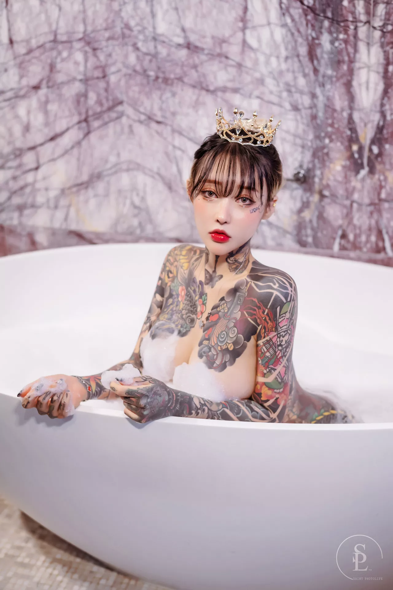 YoKo【SAINT Photolife 遮光生活】 高丽美人艺术图 Bubbles(60P)