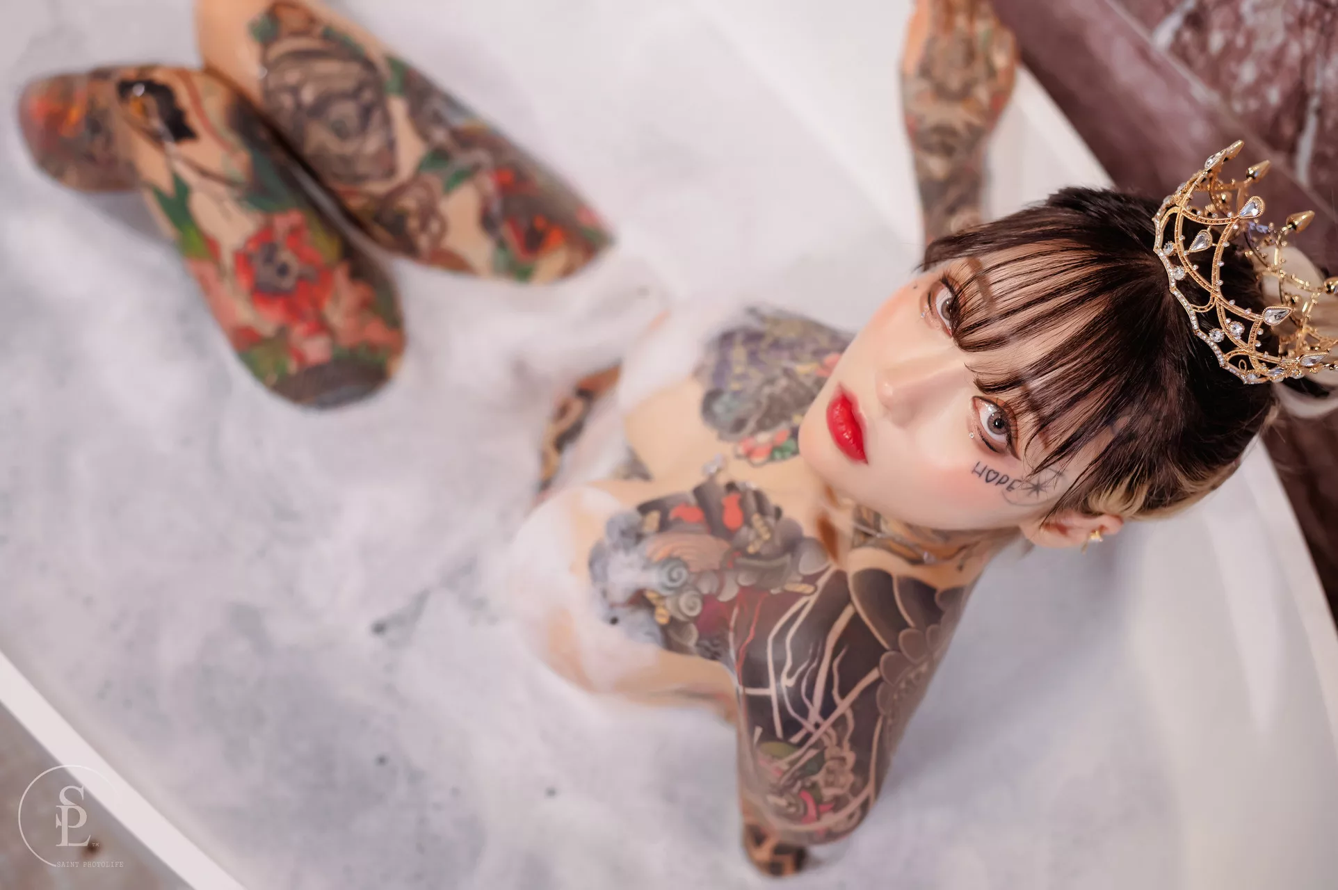 YoKo【SAINT Photolife 遮光生活】 高丽美人艺术图 Bubbles(60P)