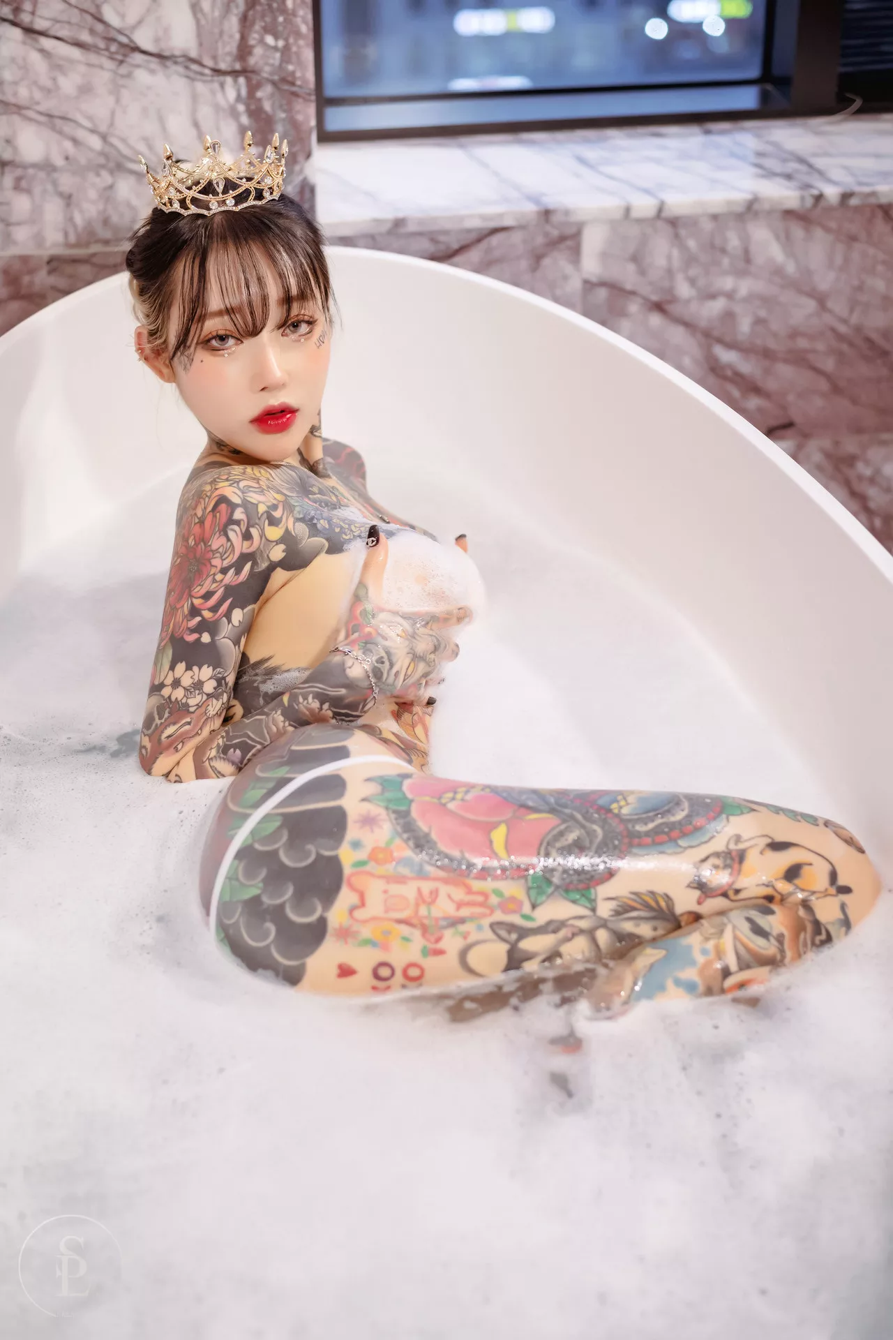 YoKo【SAINT Photolife 遮光生活】 高丽美人艺术图 Bubbles(60P)