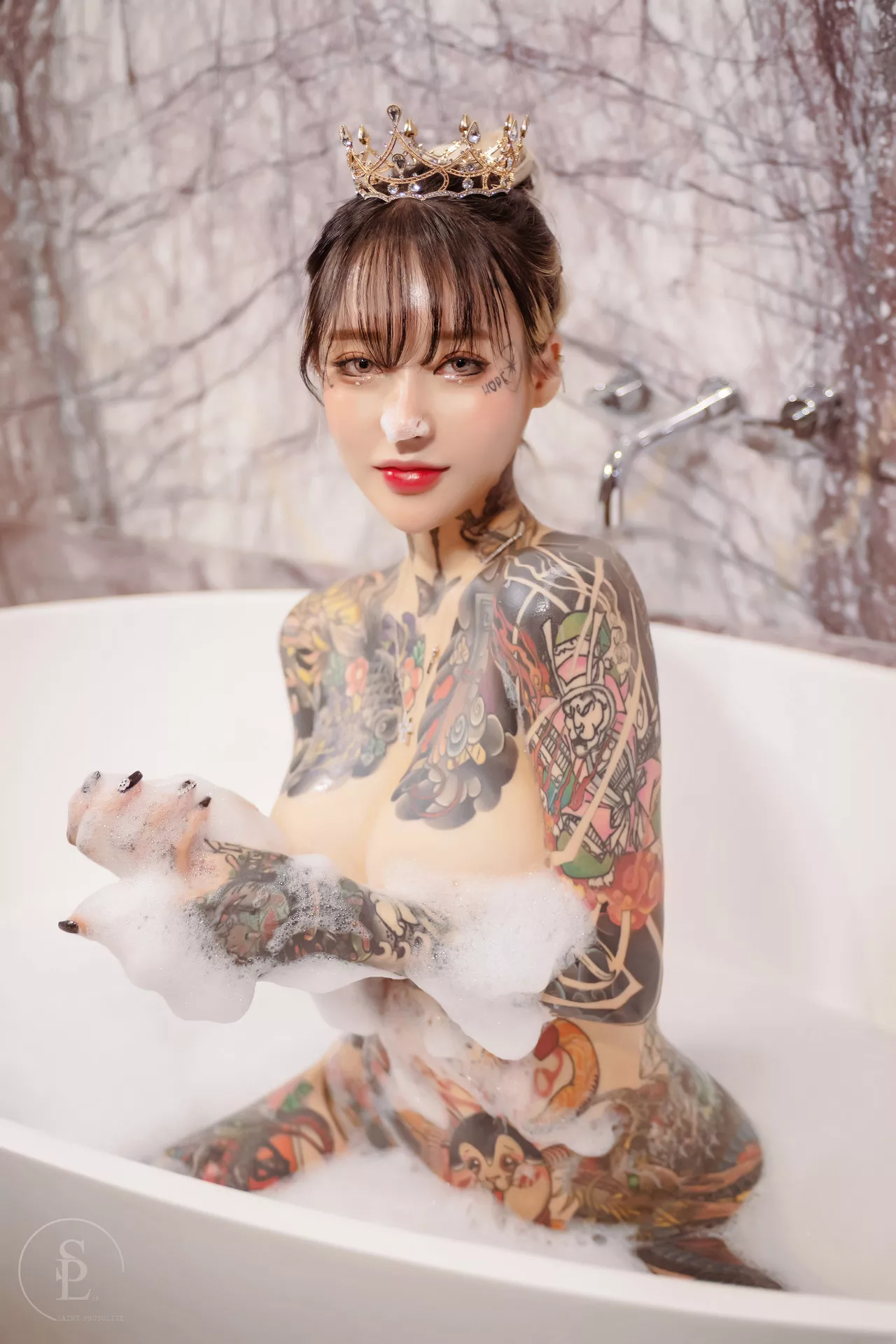 YoKo【SAINT Photolife 遮光生活】 高丽美人艺术图 Bubbles(60P)