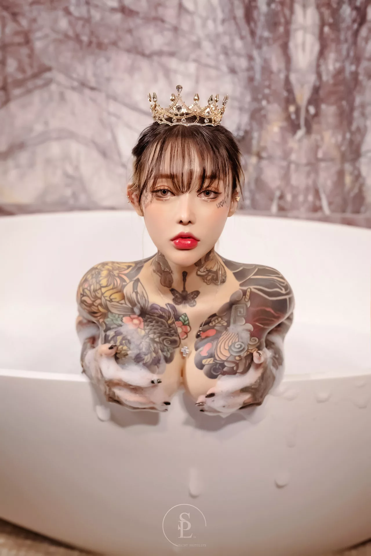 YoKo【SAINT Photolife 遮光生活】 高丽美人艺术图 Bubbles(60P)