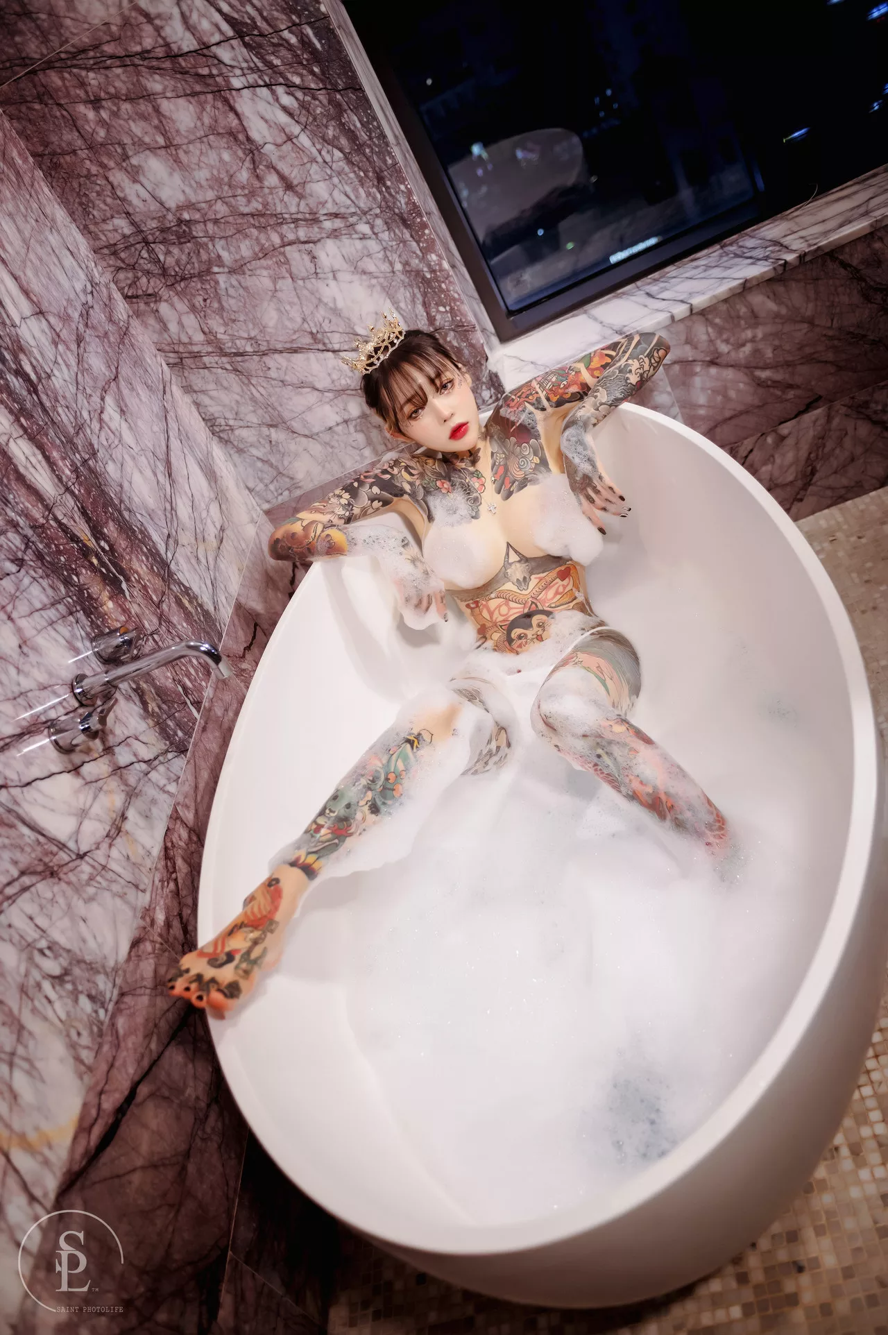 YoKo【SAINT Photolife 遮光生活】 高丽美人艺术图 Bubbles(60P)