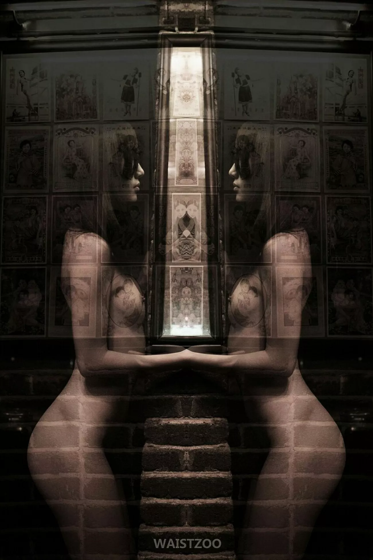 WAITZOO 裸模 人体 照相师 选集 出品 人体 影像 【网络收集】