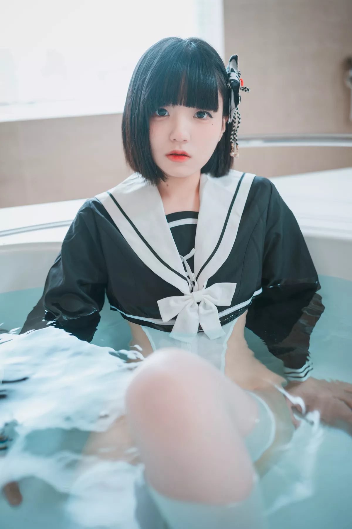 全集修正 【DJAWA大佳玩】 Jenny Jeong Swimming #12 高丽模特写真  Lessons