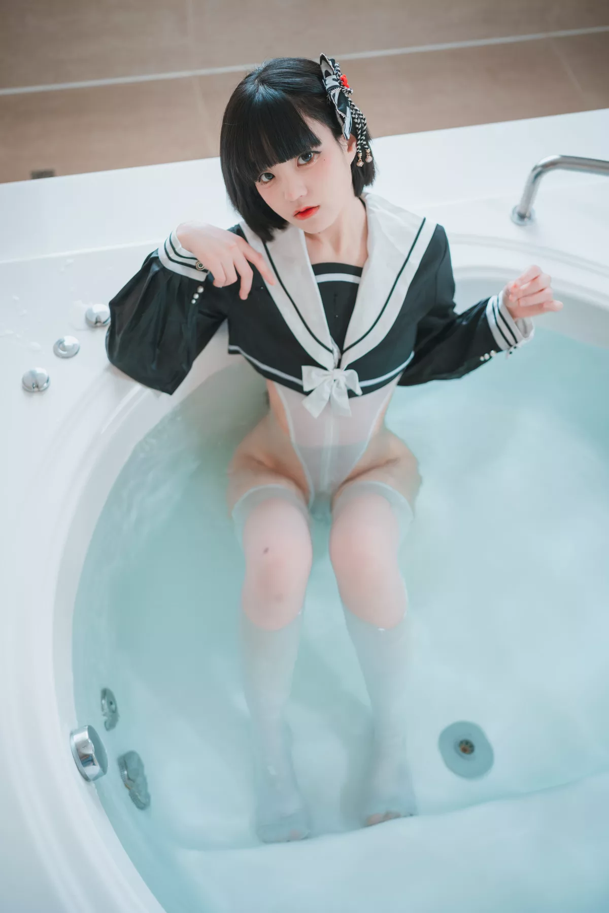 全集修正 【DJAWA大佳玩】 Jenny Jeong Swimming #12 高丽模特写真  Lessons