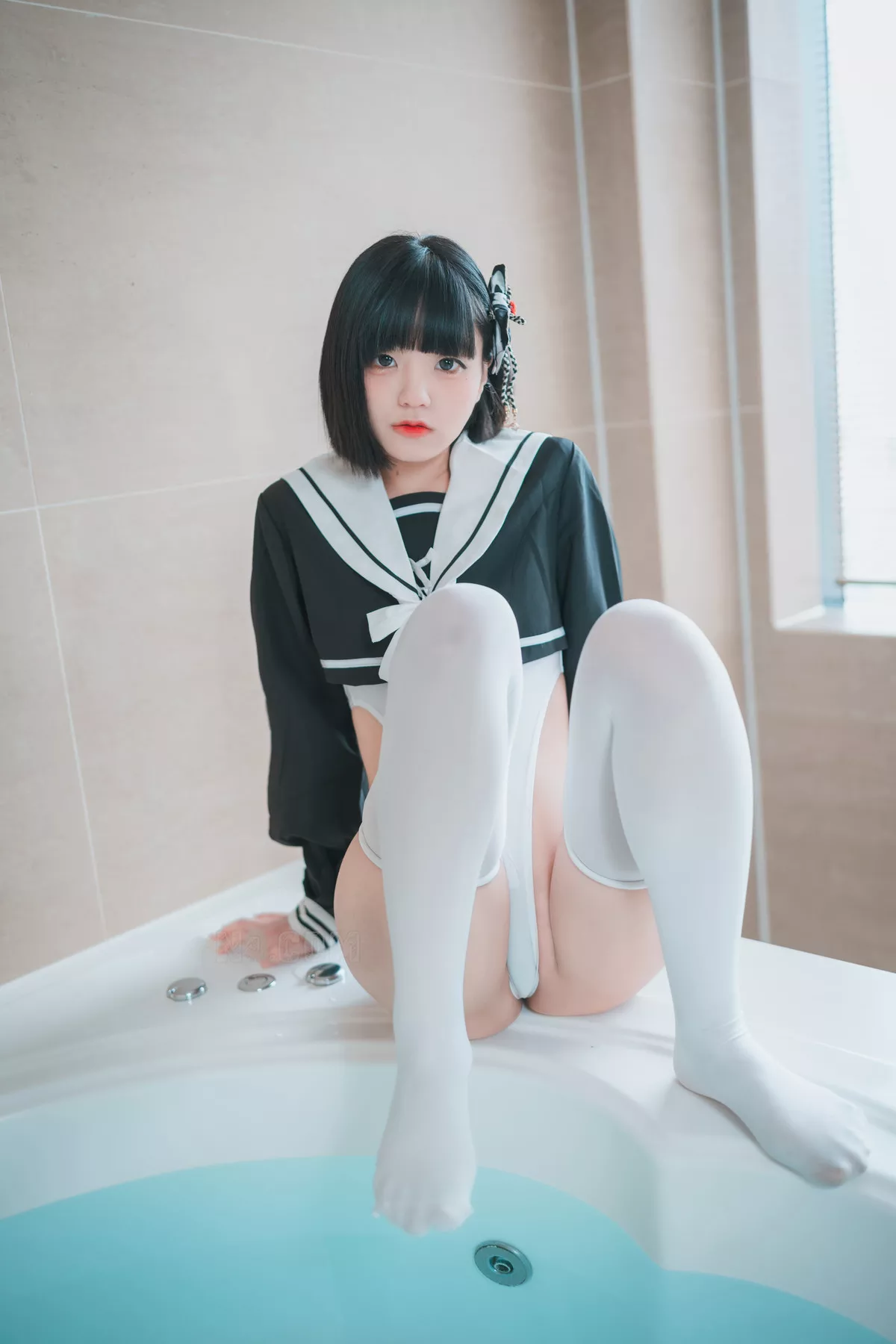 全集修正 【DJAWA大佳玩】 Jenny Jeong Swimming #12 高丽模特写真  Lessons