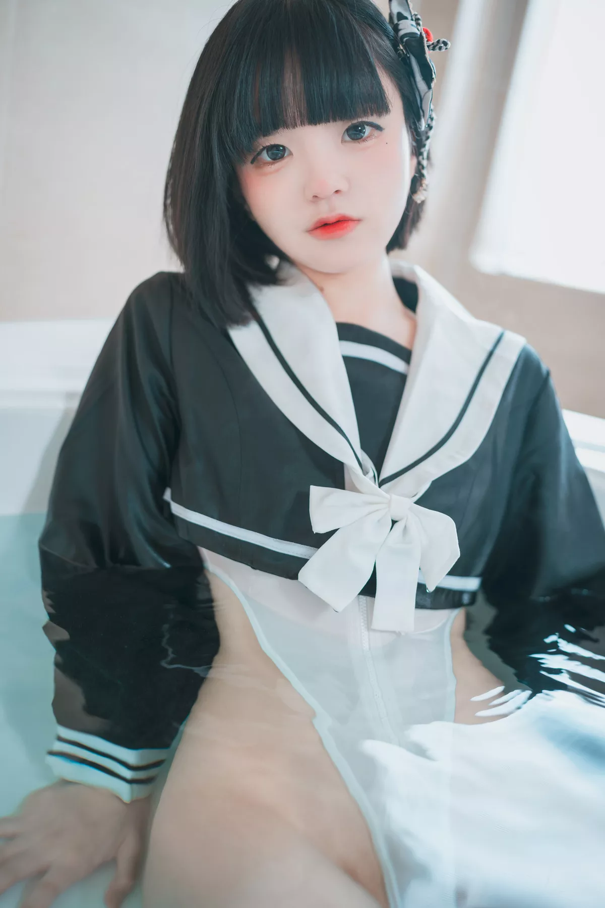 全集修正 【DJAWA大佳玩】 Jenny Jeong Swimming #12 高丽模特写真  Lessons