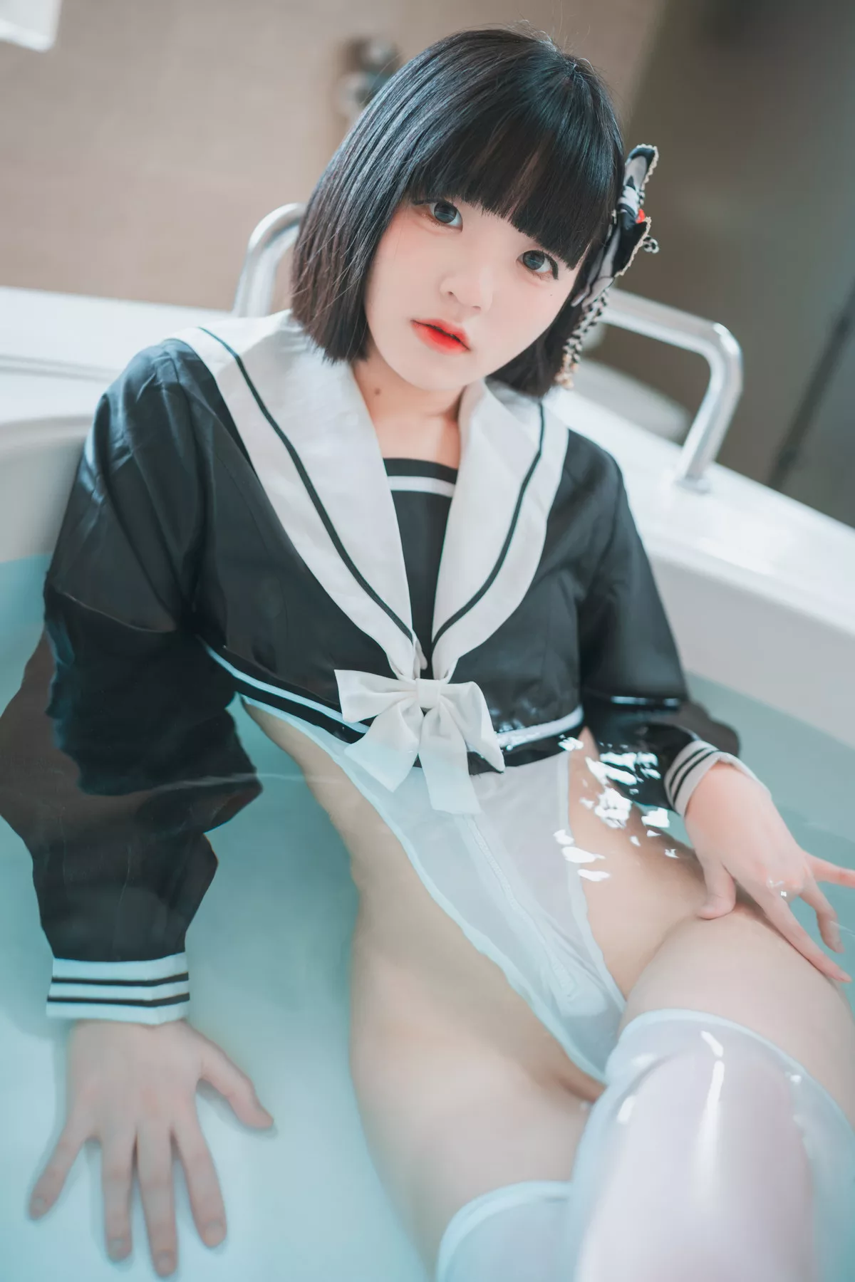 全集修正 【DJAWA大佳玩】 Jenny Jeong Swimming #12 高丽模特写真  Lessons