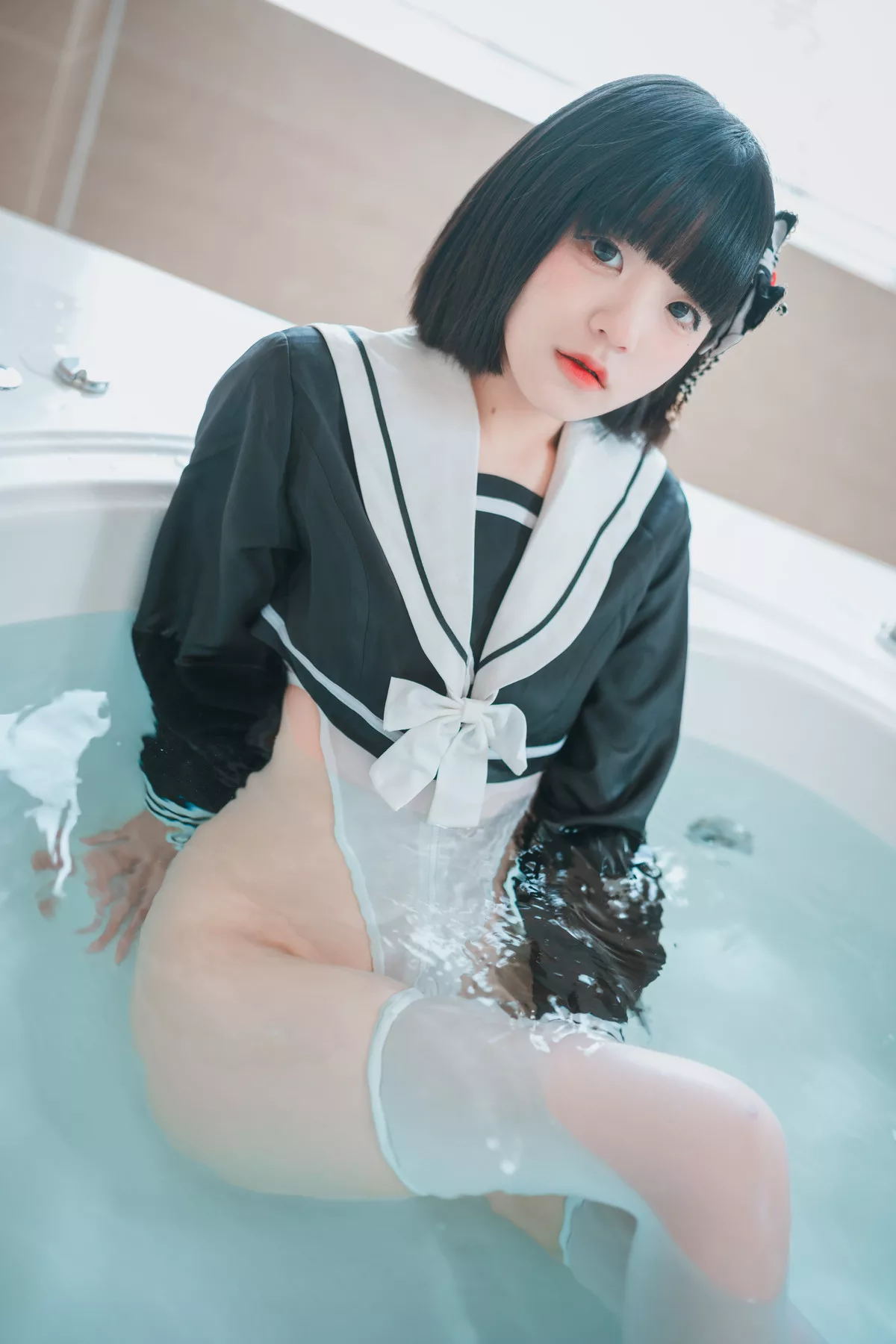 全集修正 【DJAWA大佳玩】 Jenny Jeong Swimming #12 高丽模特写真  Lessons