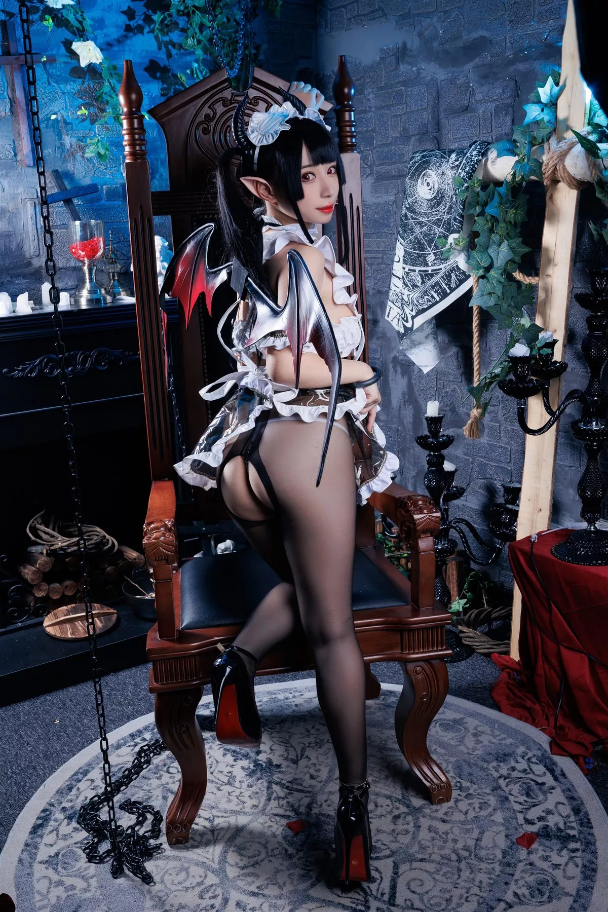 Kurumineko 女神Cosplay 女侍 吸血姬 胡桃猫 No.2 诱人私房