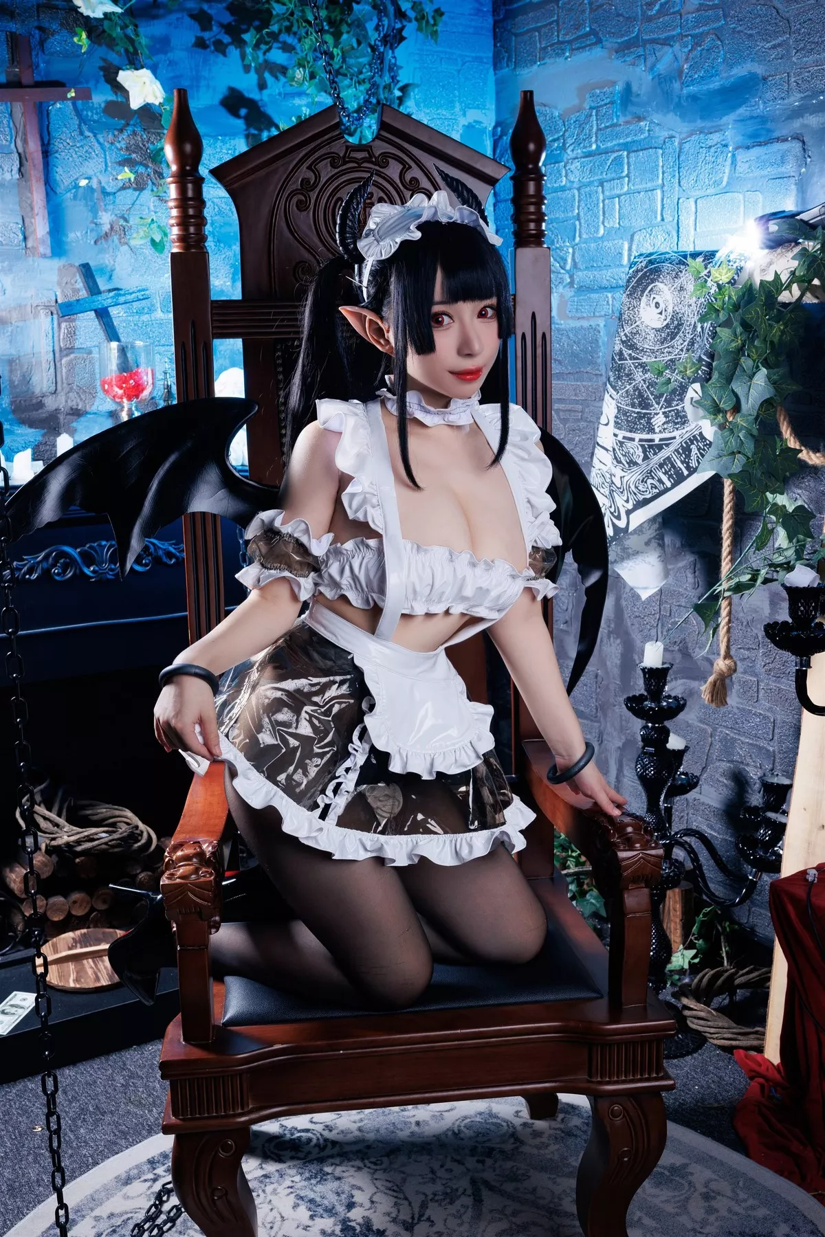 Kurumineko 女神Cosplay 女侍 吸血姬 胡桃猫 No.2 诱人私房