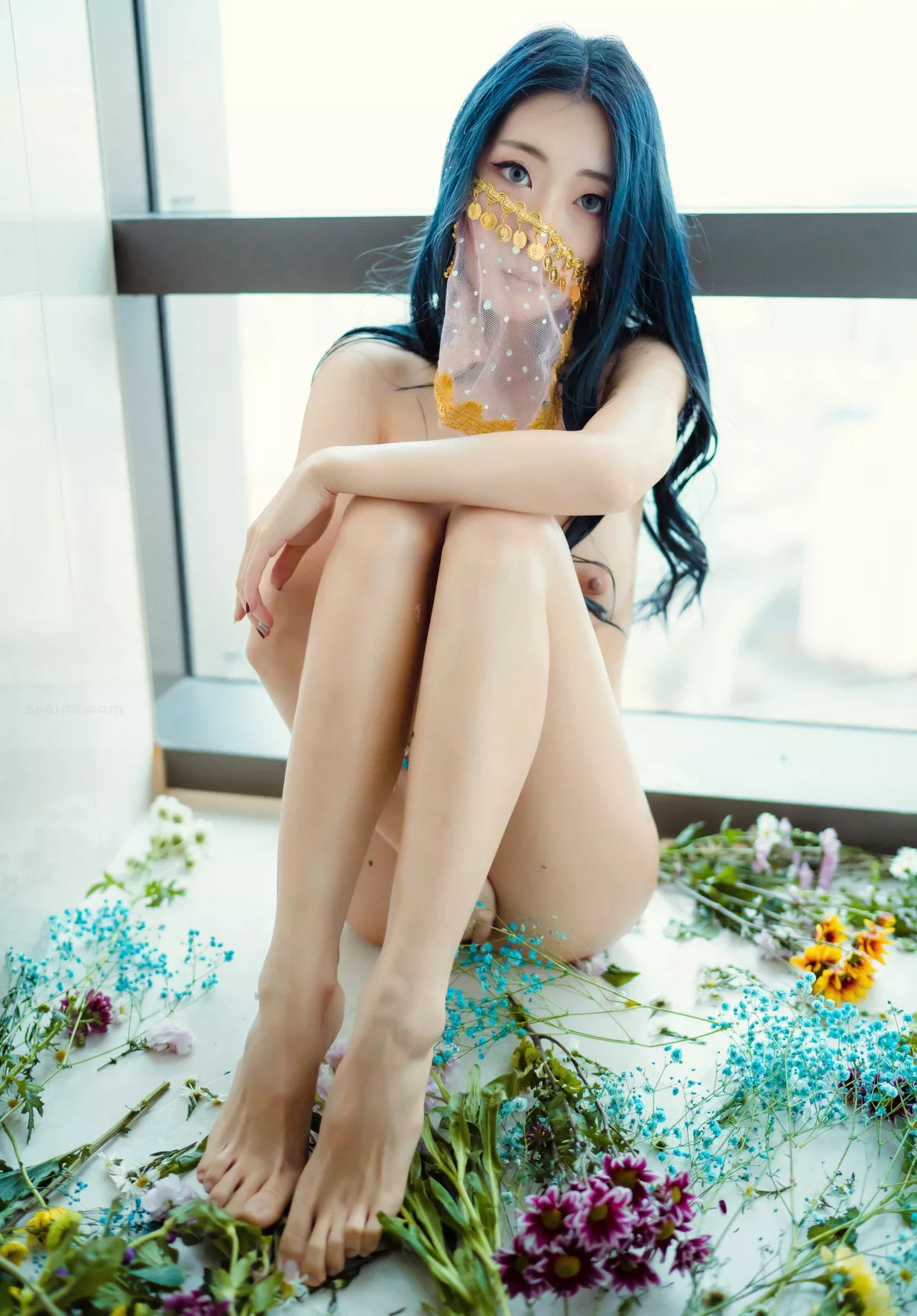 Snap 月夜快照】  Mona【Moon (42P) Birthday Night 高丽丽模艺术图 No.3 Happy