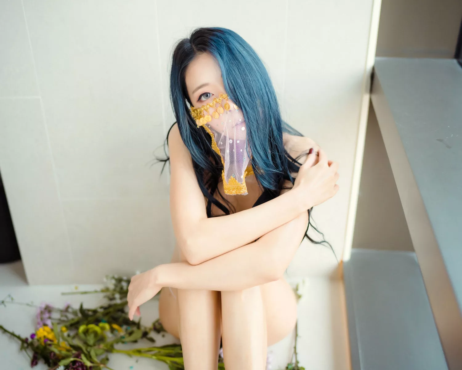 Snap 月夜快照】  Mona【Moon (42P) Birthday Night 高丽丽模艺术图 No.3 Happy