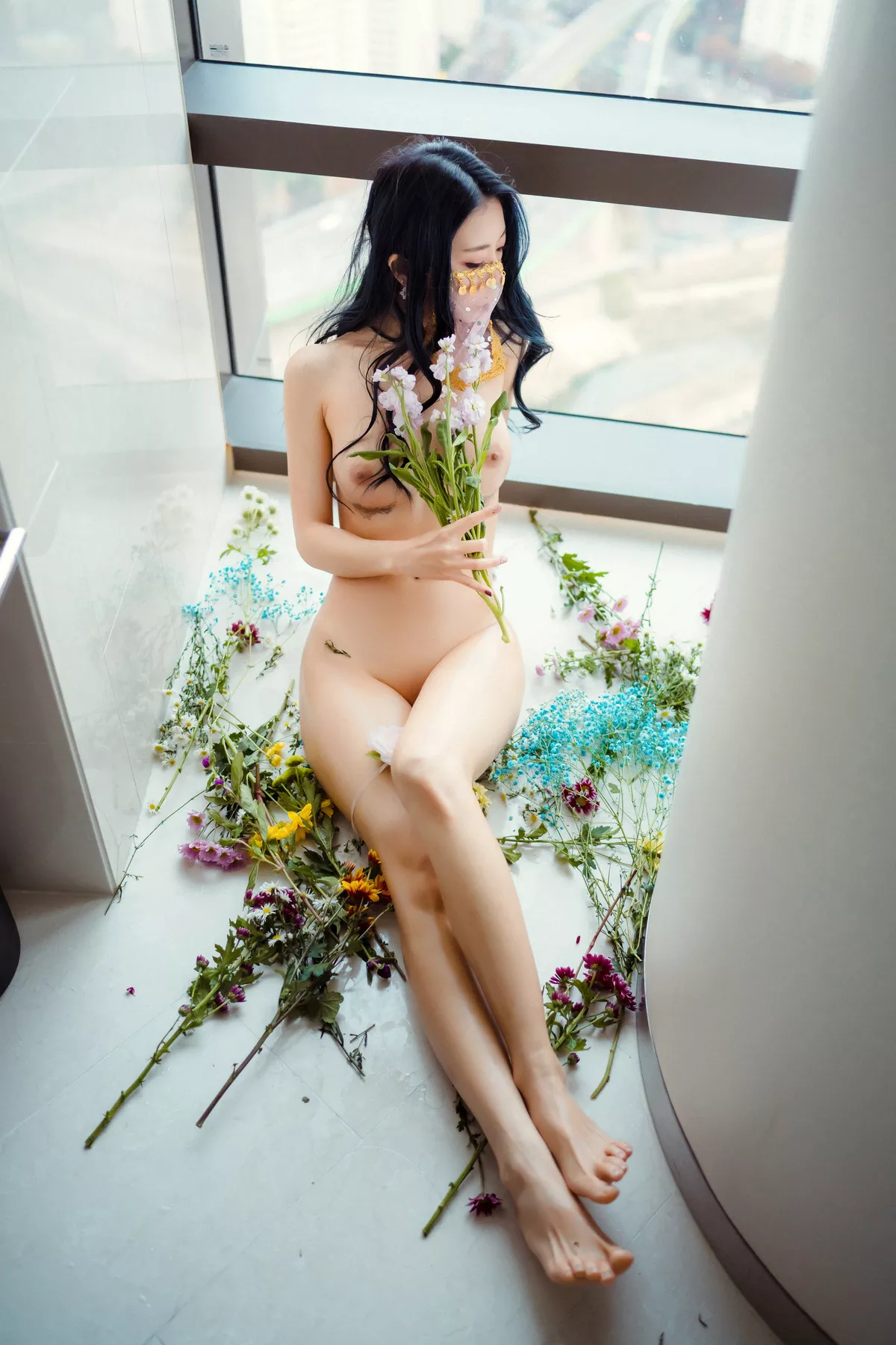 Snap 月夜快照】  Mona【Moon (42P) Birthday Night 高丽丽模艺术图 No.3 Happy