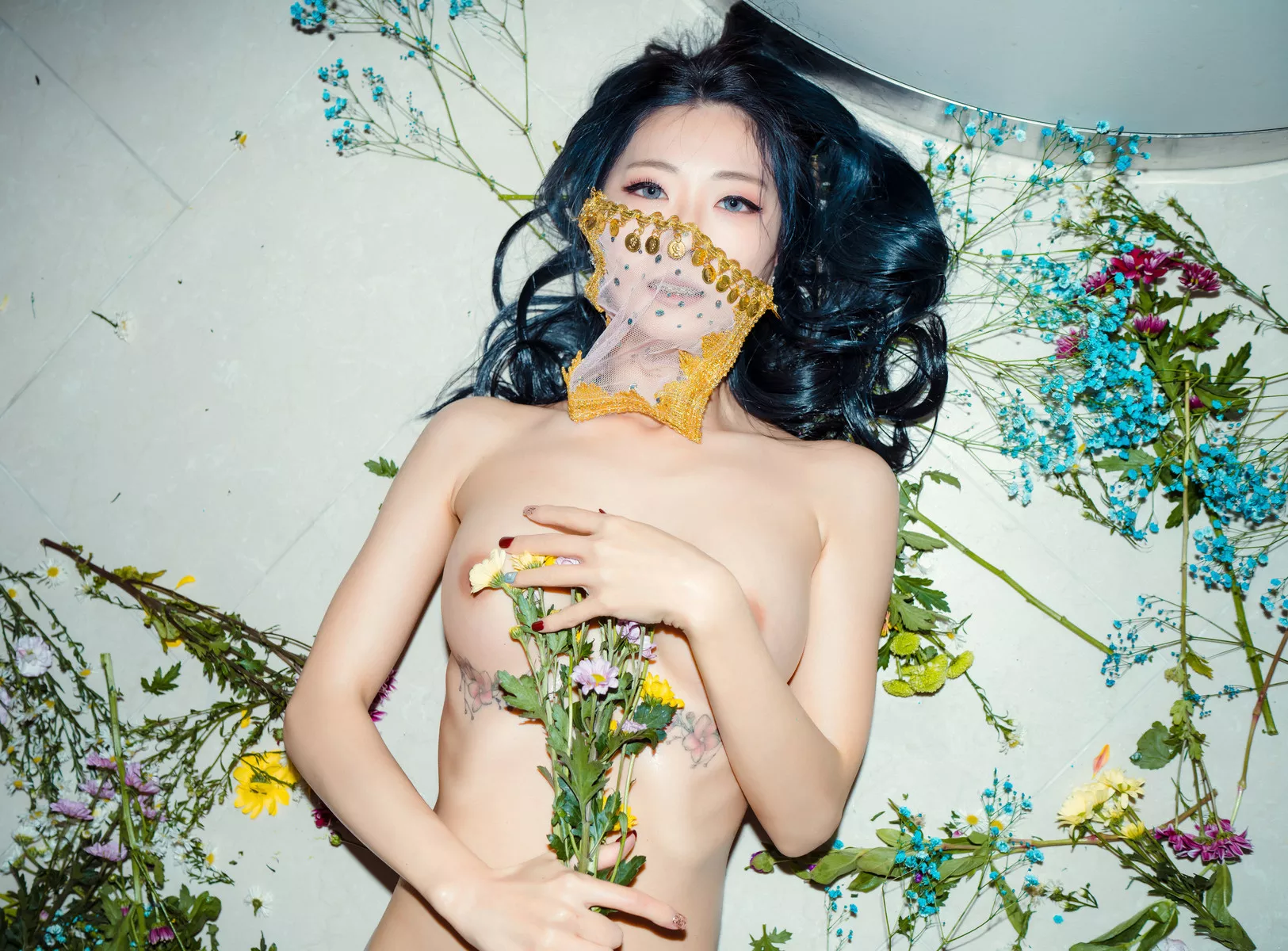 Snap 月夜快照】  Mona【Moon (42P) Birthday Night 高丽丽模艺术图 No.3 Happy