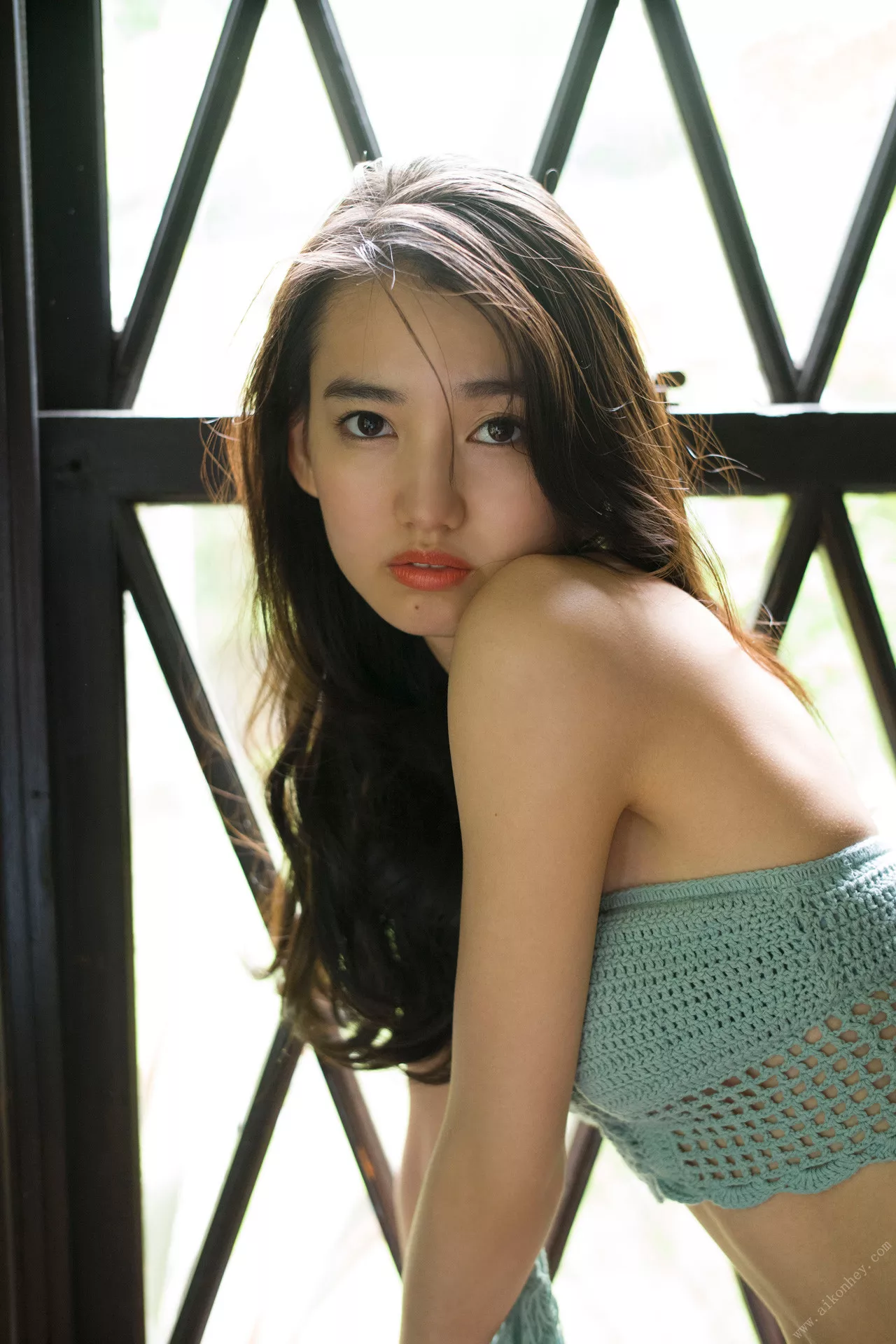 「お�菅�の秘密」 �\木丽奈FLASH 日本丽模超清摄影写真 Kuroki 全集修正  Rena