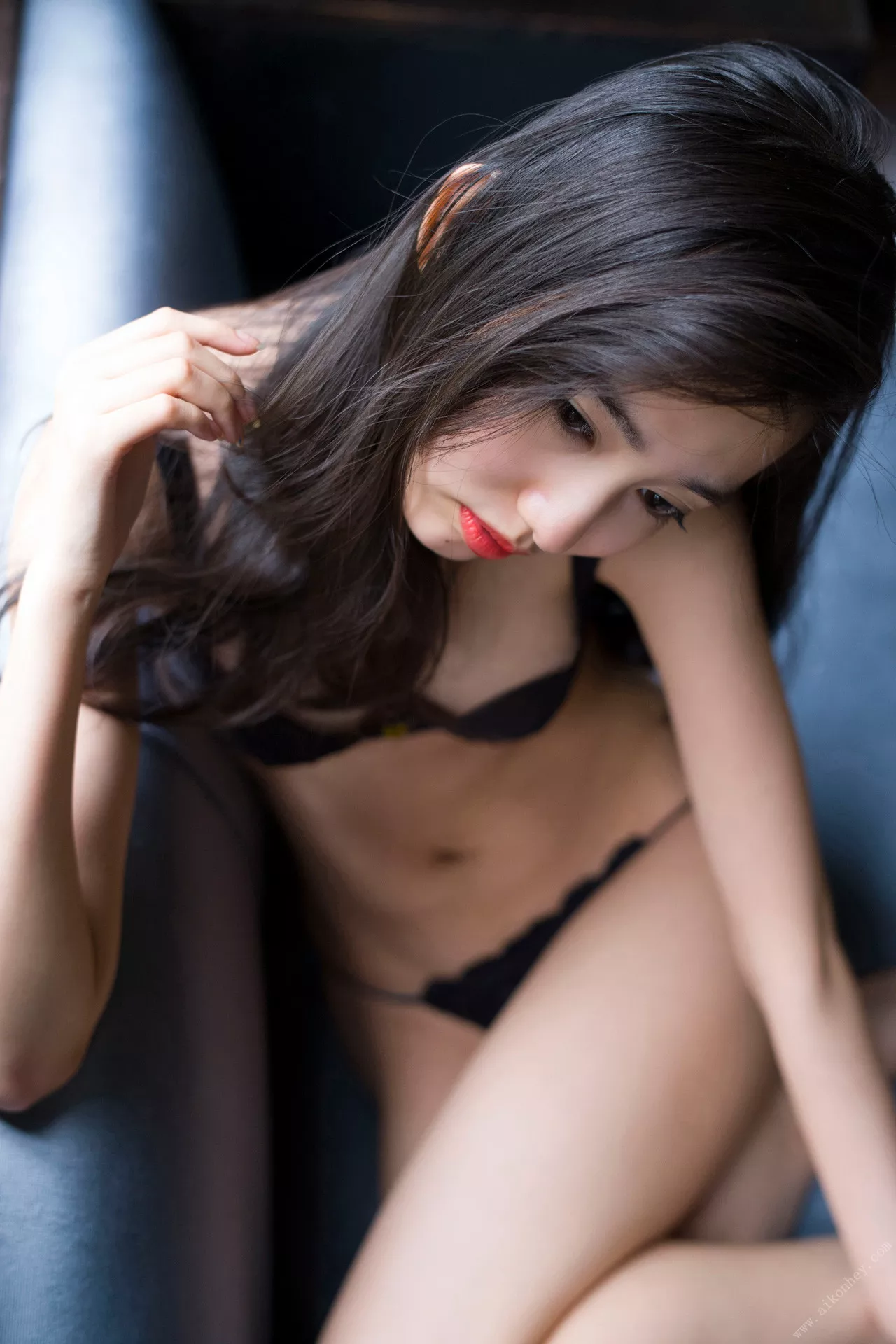「お�菅�の秘密」 �\木丽奈FLASH 日本丽模超清摄影写真 Kuroki 全集修正  Rena