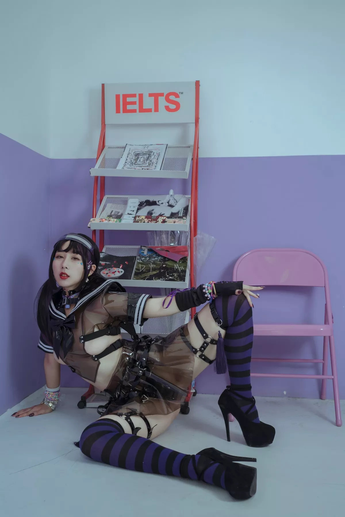 奶 女神Cosplay 桃桃 幻想学院 云溪溪