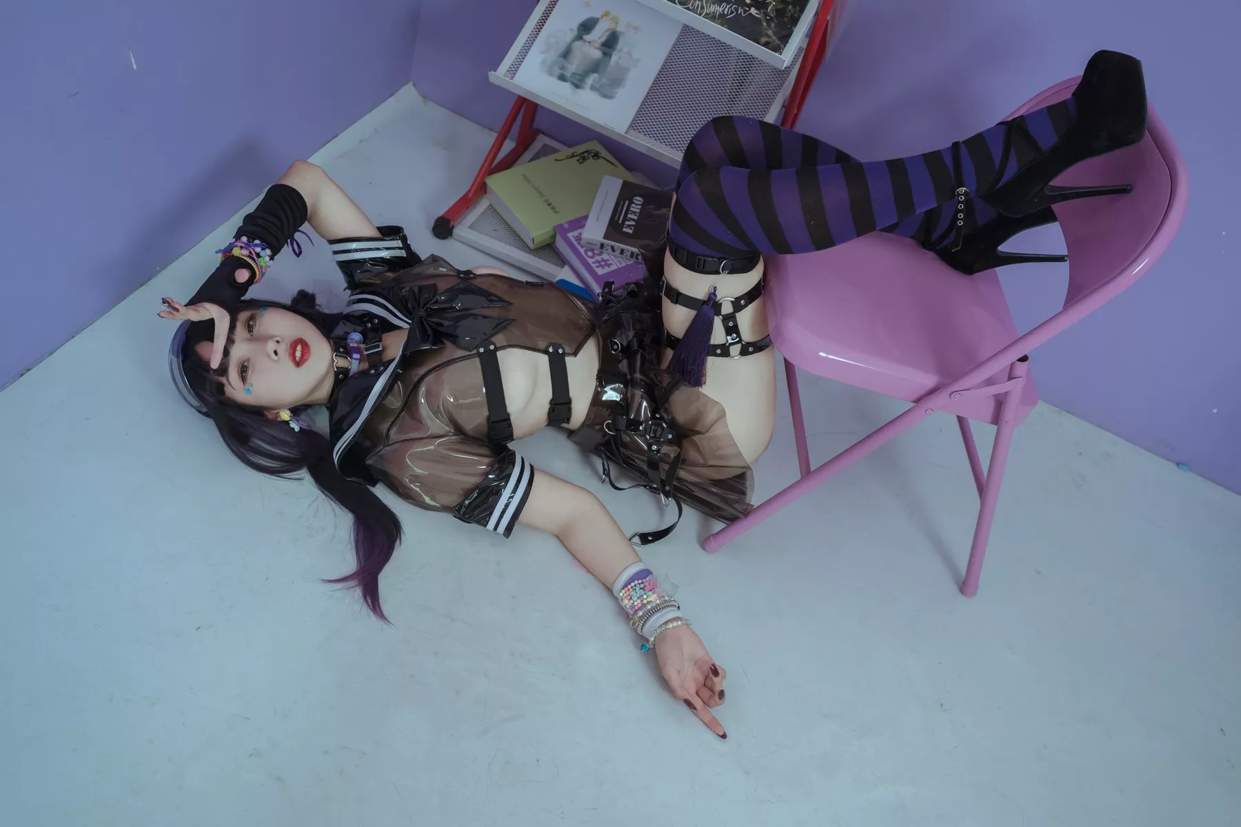 奶 女神Cosplay 桃桃 幻想学院 云溪溪