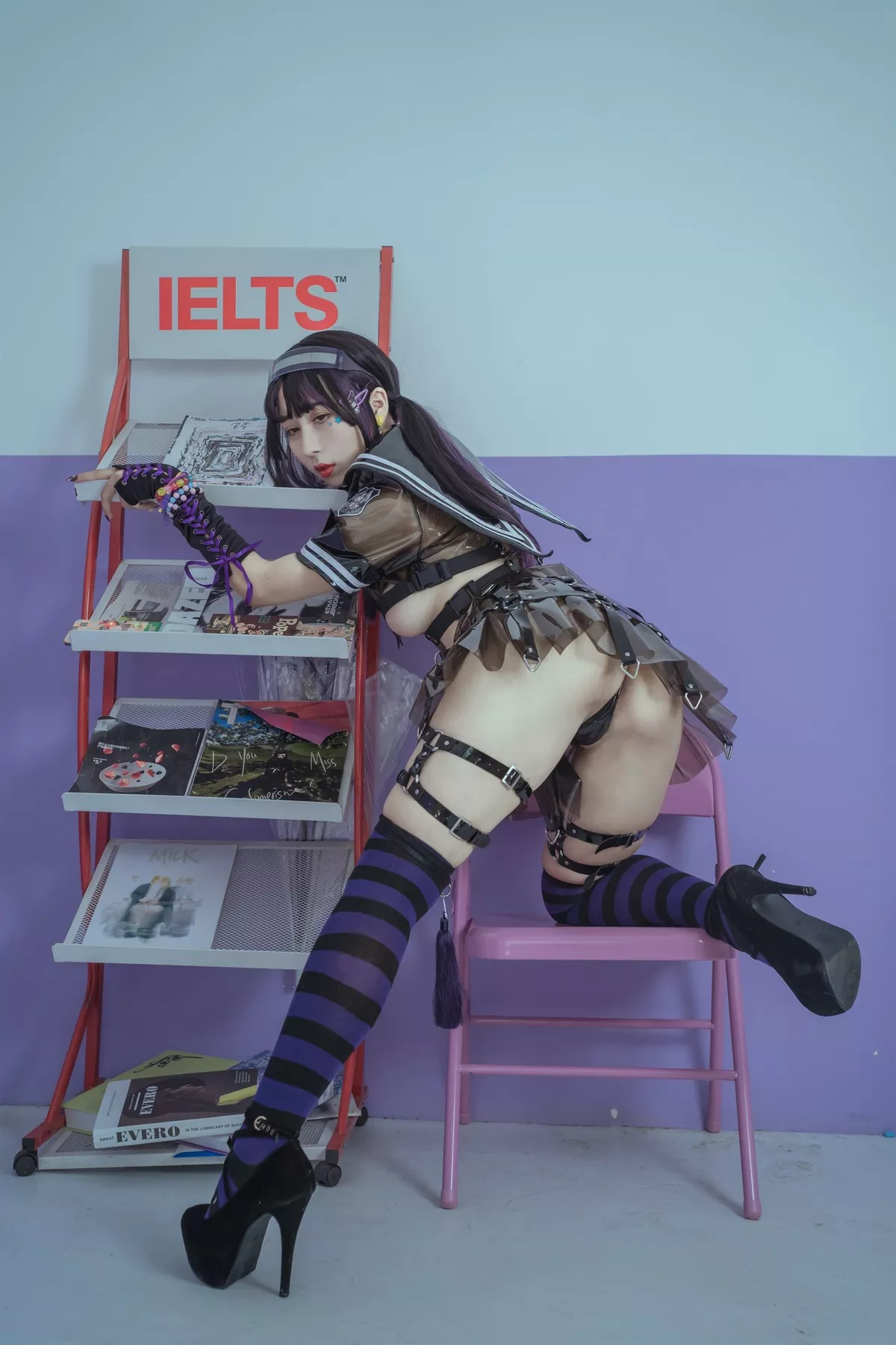 奶 女神Cosplay 桃桃 幻想学院 云溪溪