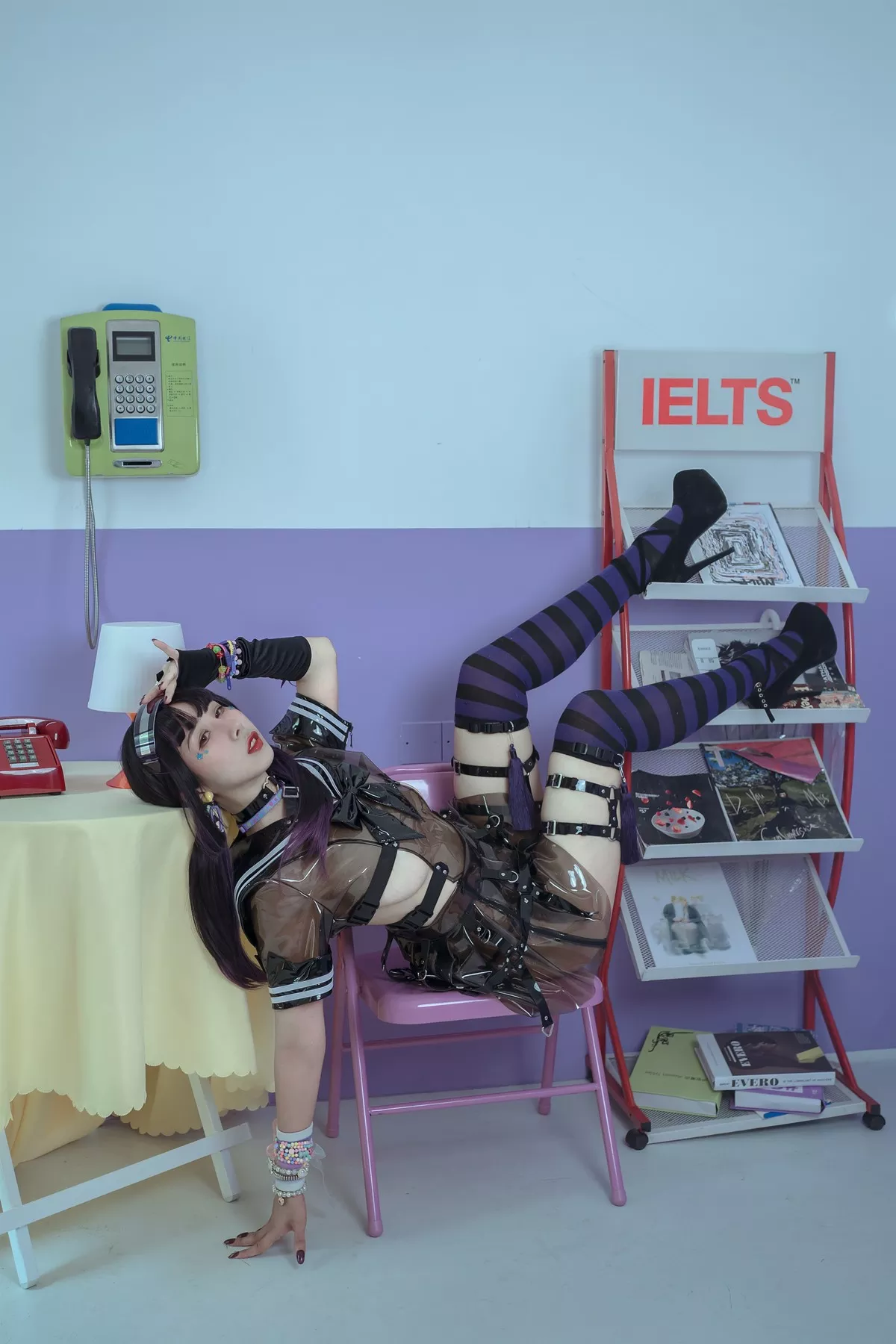 奶 女神Cosplay 桃桃 幻想学院 云溪溪