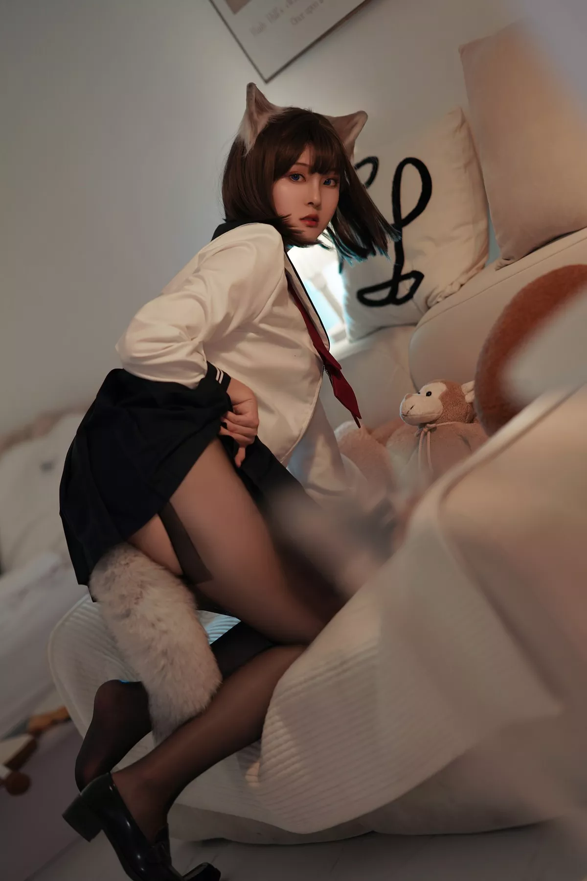 美人Cosplay 夏夏 性感私房 子 大尾巴猫 Natsuko