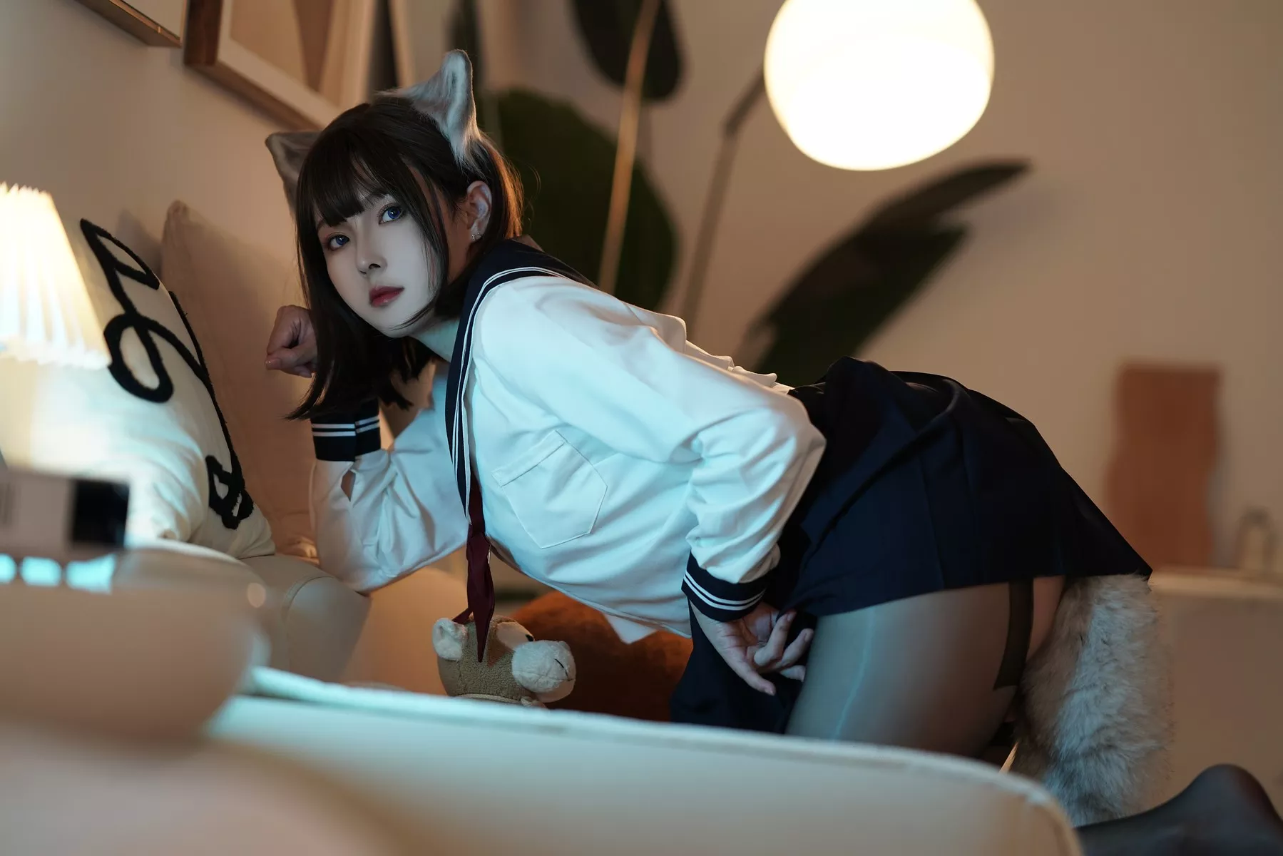 美人Cosplay 夏夏 性感私房 子 大尾巴猫 Natsuko