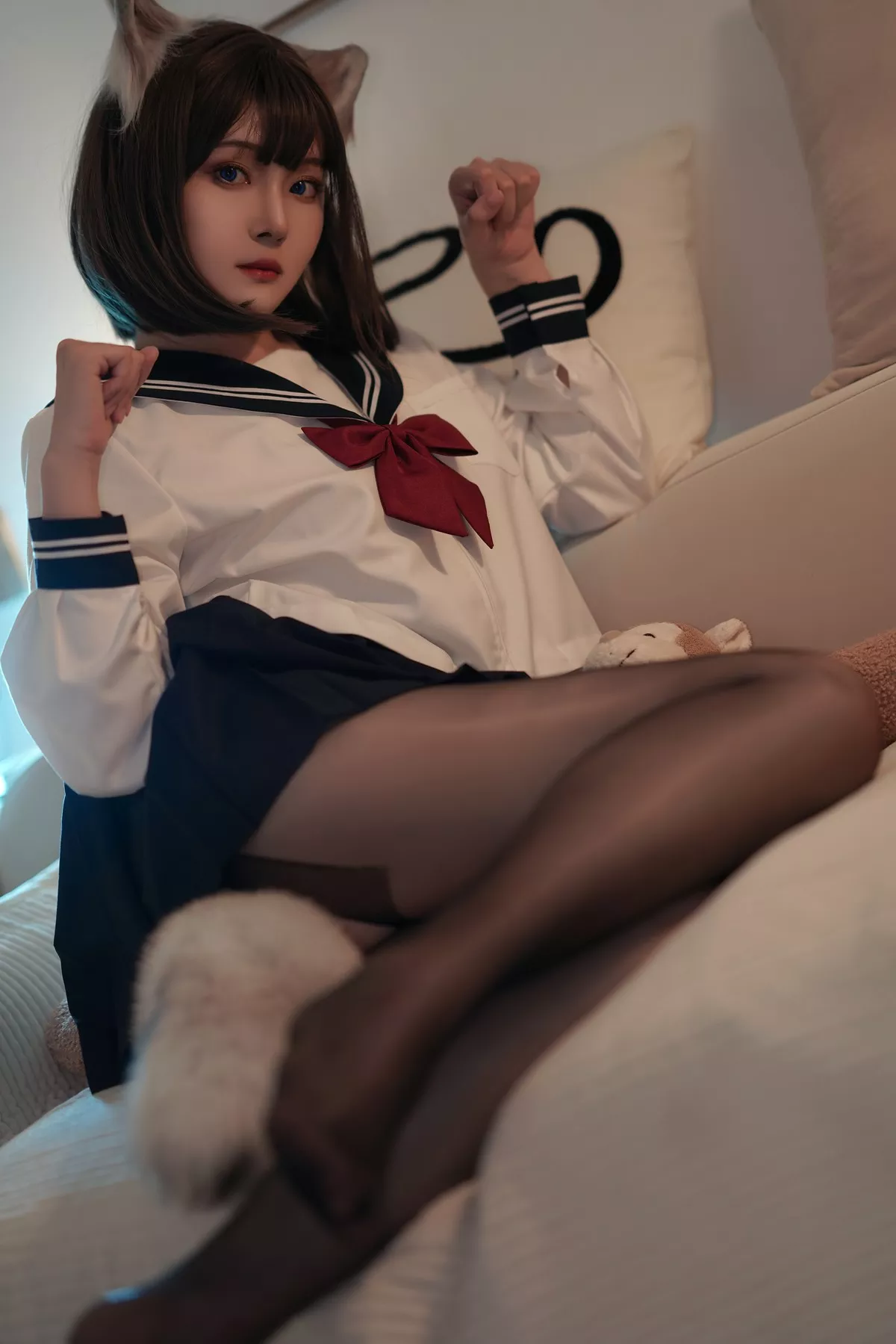美人Cosplay 夏夏 性感私房 子 大尾巴猫 Natsuko