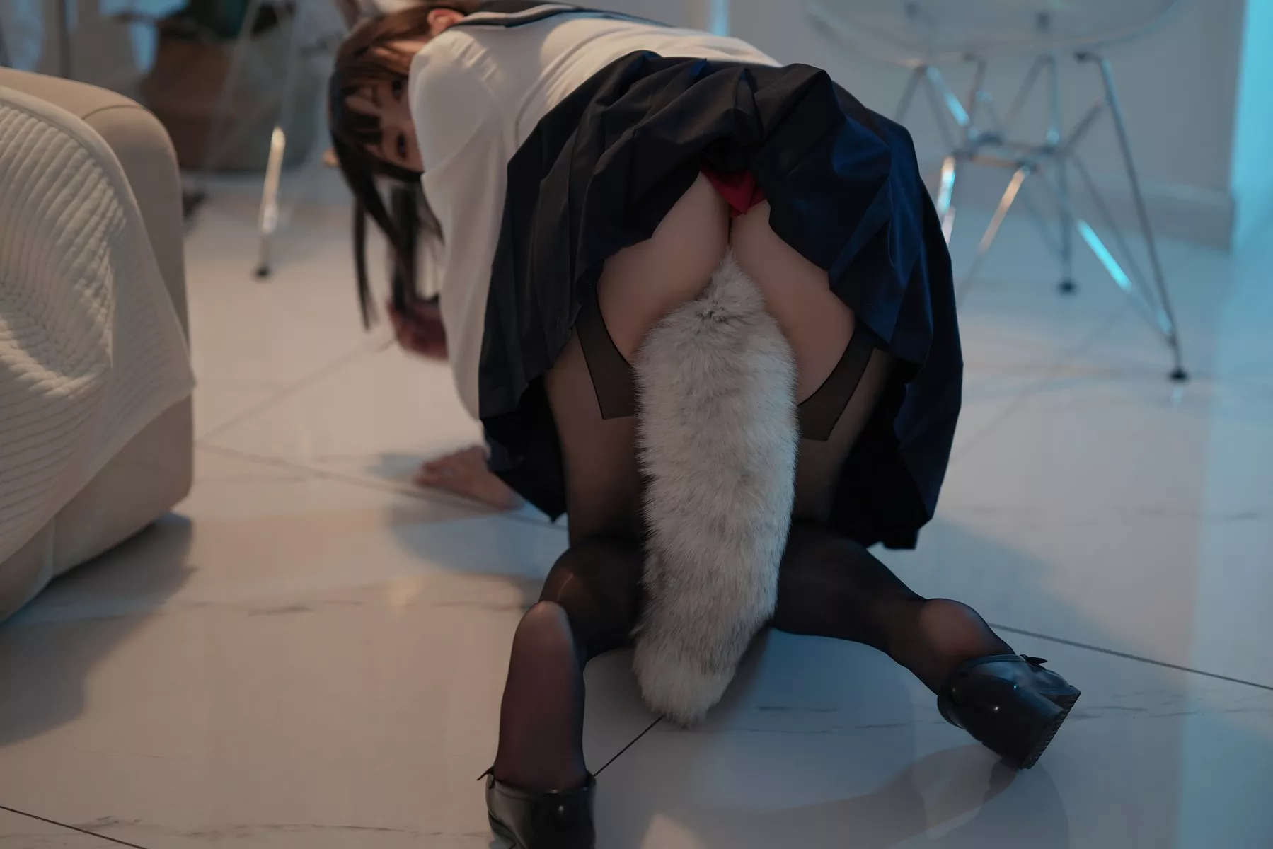 美人Cosplay 夏夏 性感私房 子 大尾巴猫 Natsuko