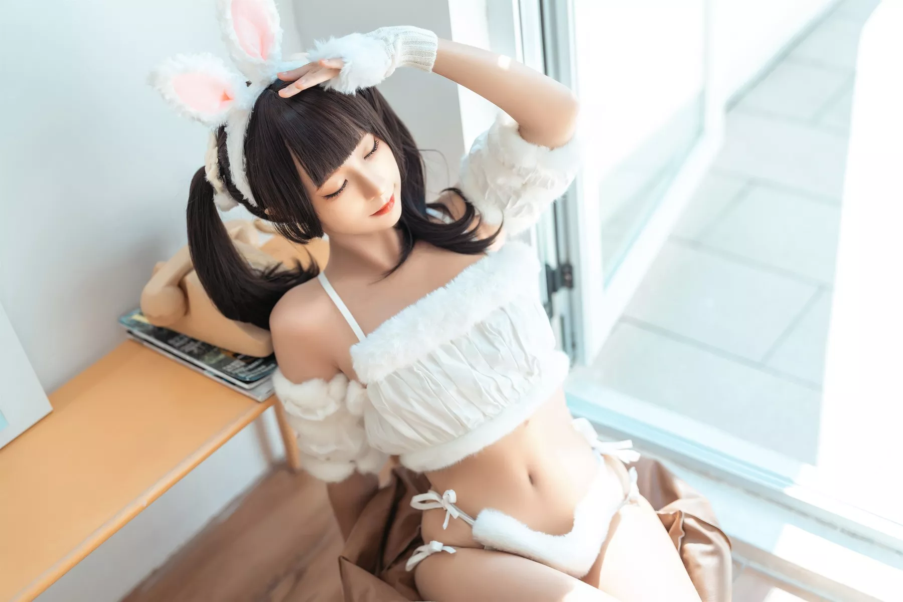 佳人Cosplay 绵绵 蠢沫沫 风骚私摄 Chunmomo 兔