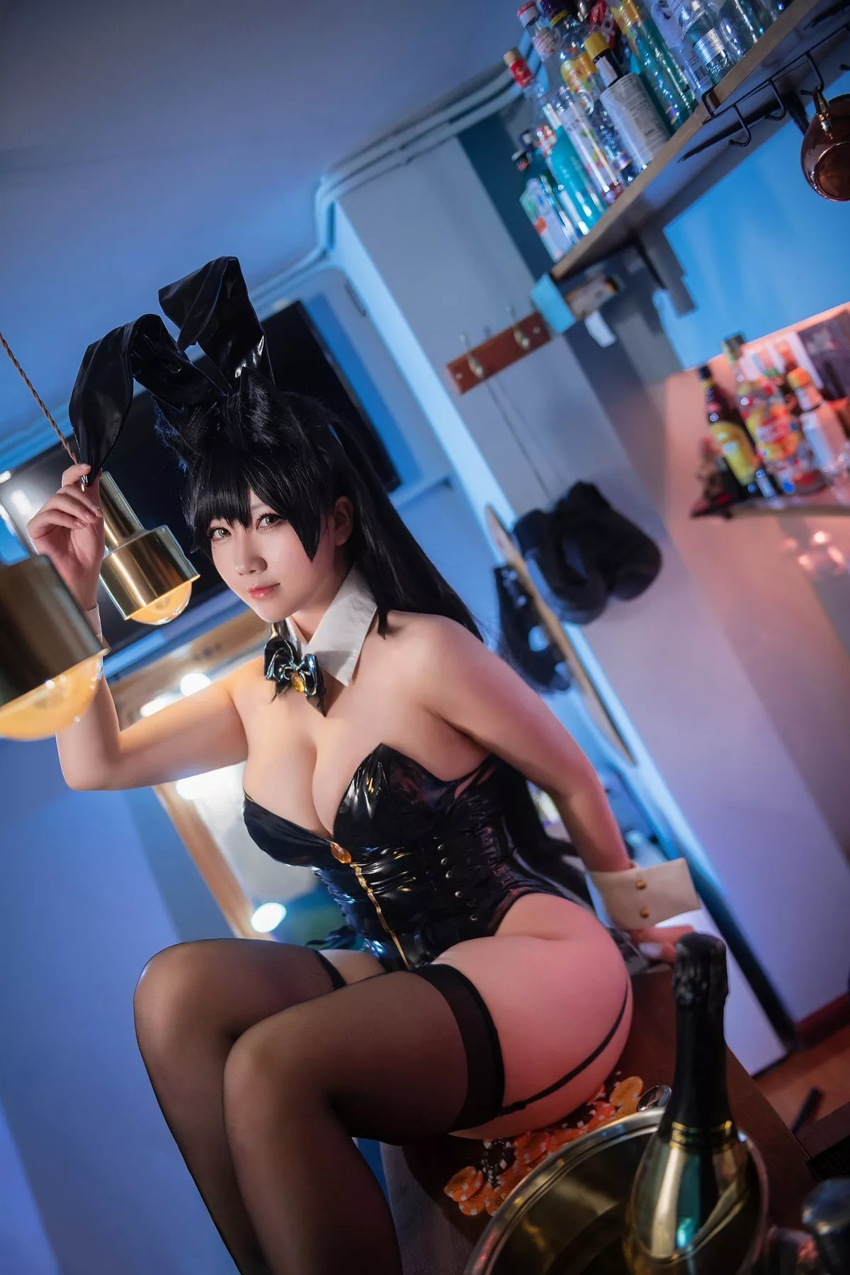 爱宕 诱惑私房 兔女郎 本末末 丽人Cosplay