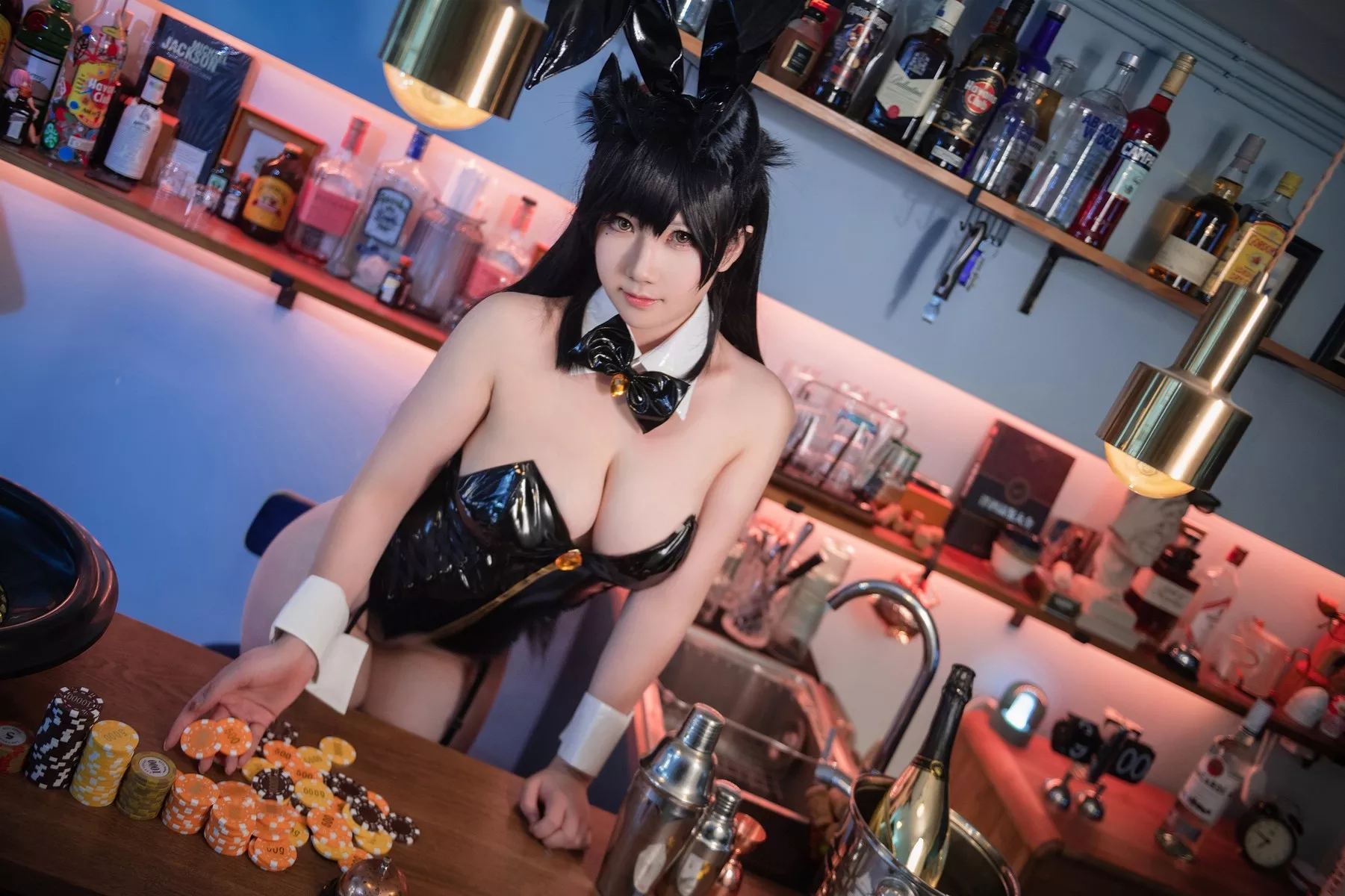 爱宕 诱惑私房 兔女郎 本末末 丽人Cosplay