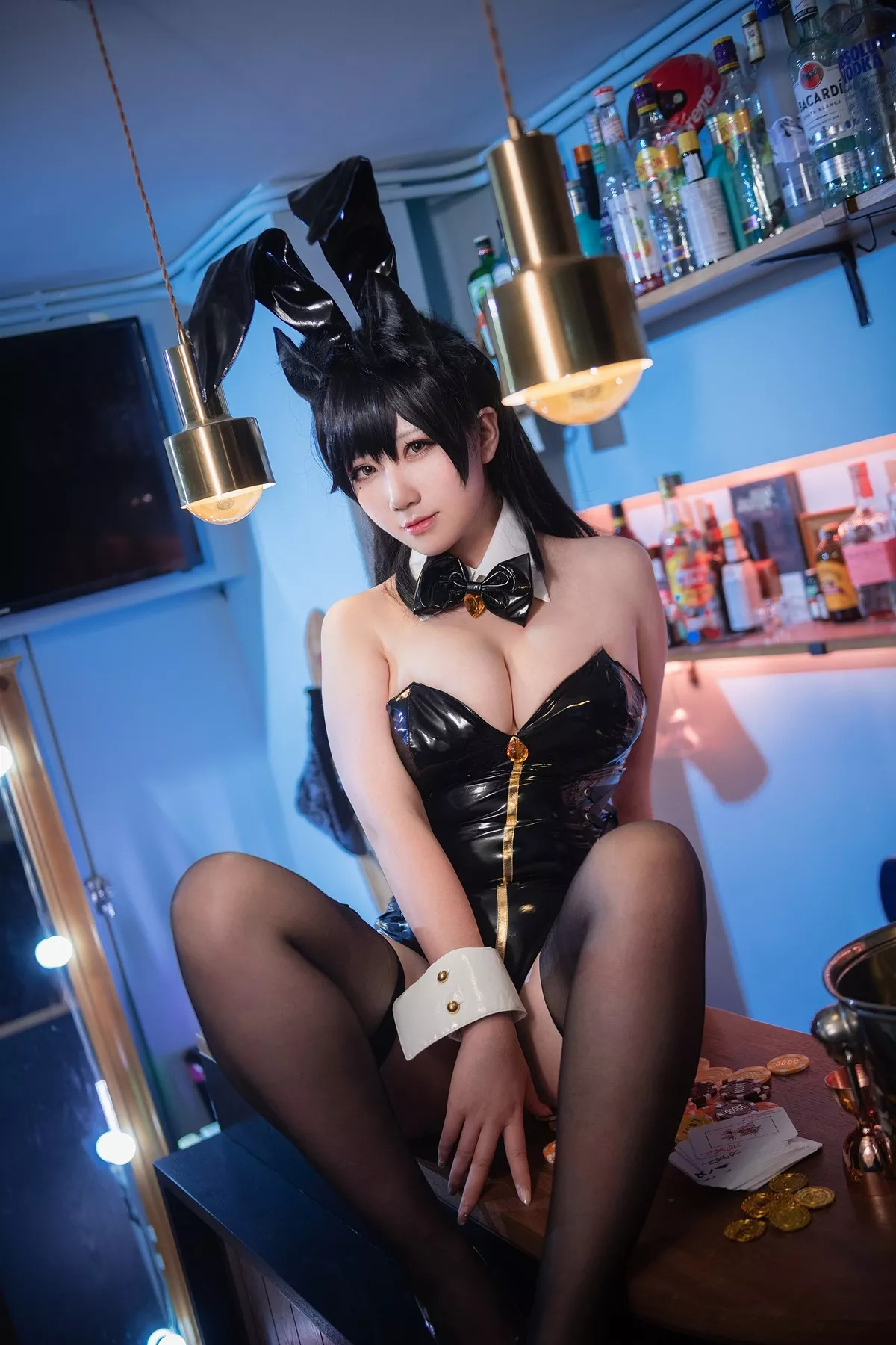 爱宕 诱惑私房 兔女郎 本末末 丽人Cosplay