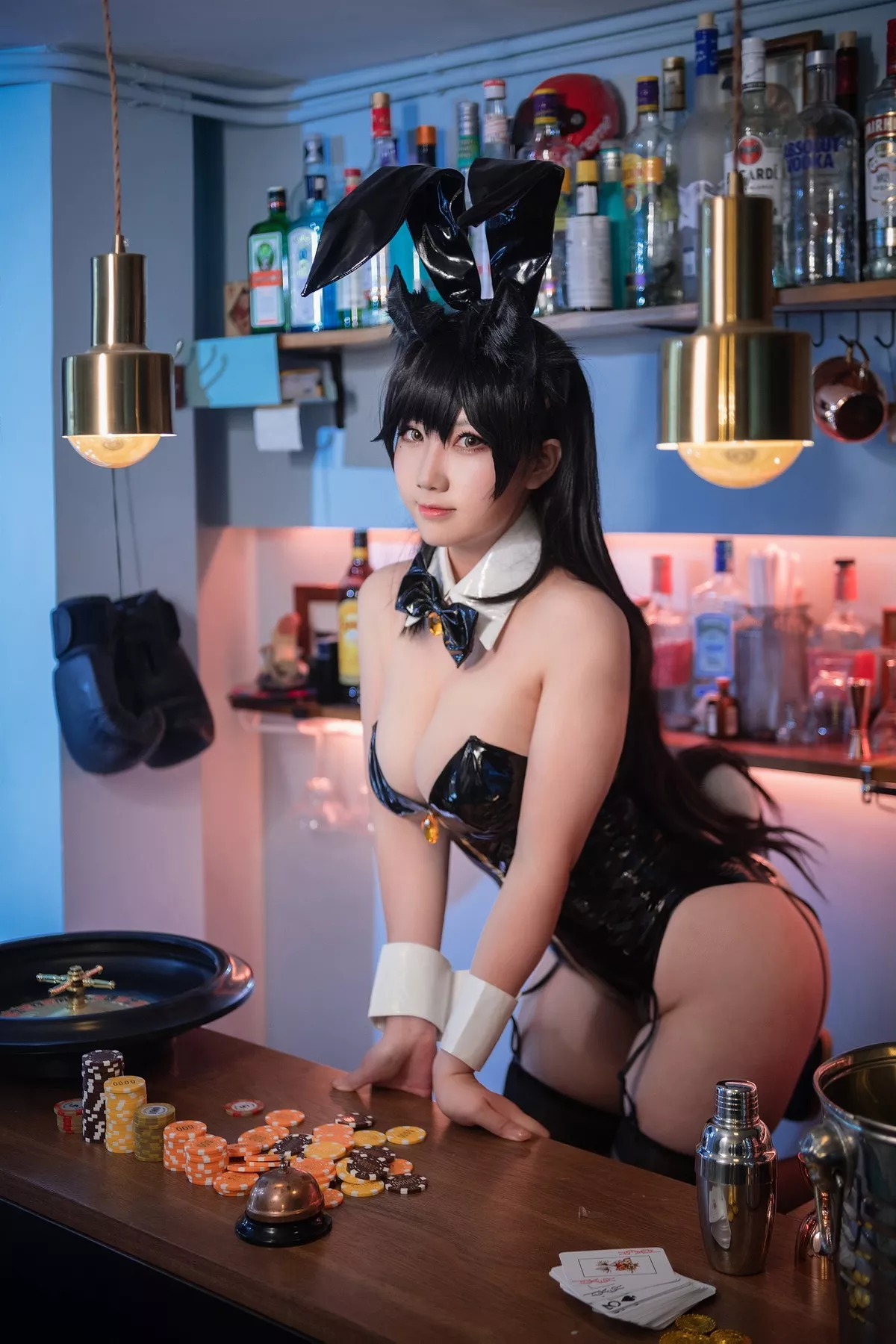 爱宕 诱惑私房 兔女郎 本末末 丽人Cosplay