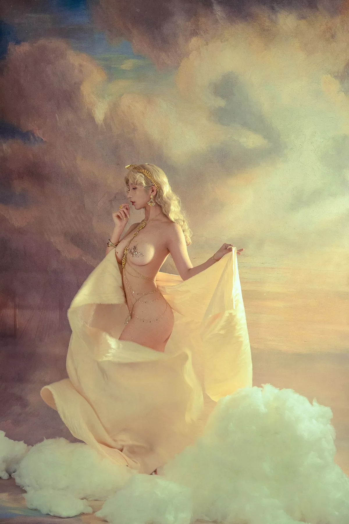 奶桃 云溪溪 美女Cosplay Citrine黄水晶 妩媚密拍