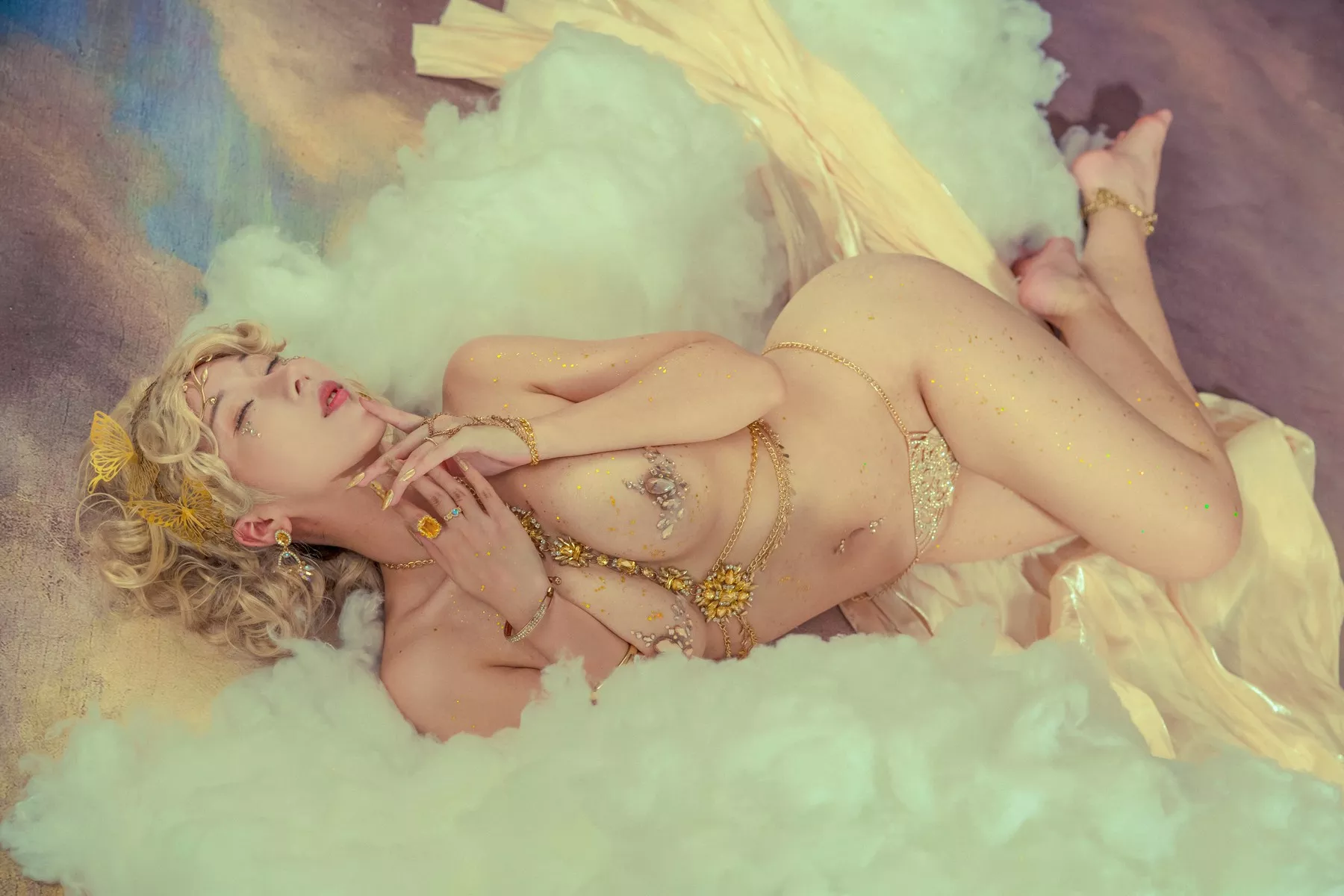 奶桃 云溪溪 美女Cosplay Citrine黄水晶 妩媚密拍