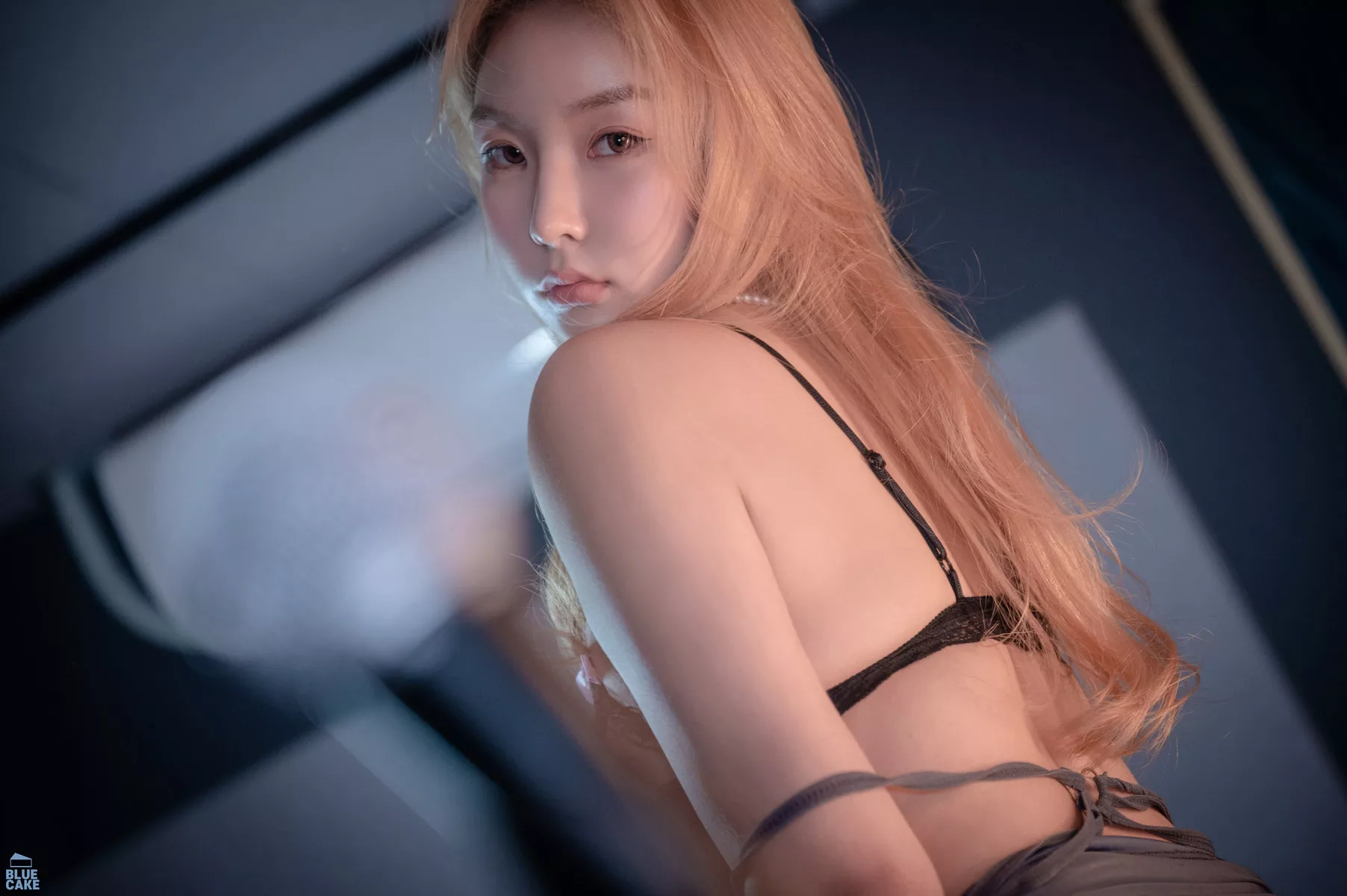 Jinju【BLUECAKE Gray&Black Purple 全集修正 Artistic Skin 高丽仙女摄影  蓝色蛋糕】